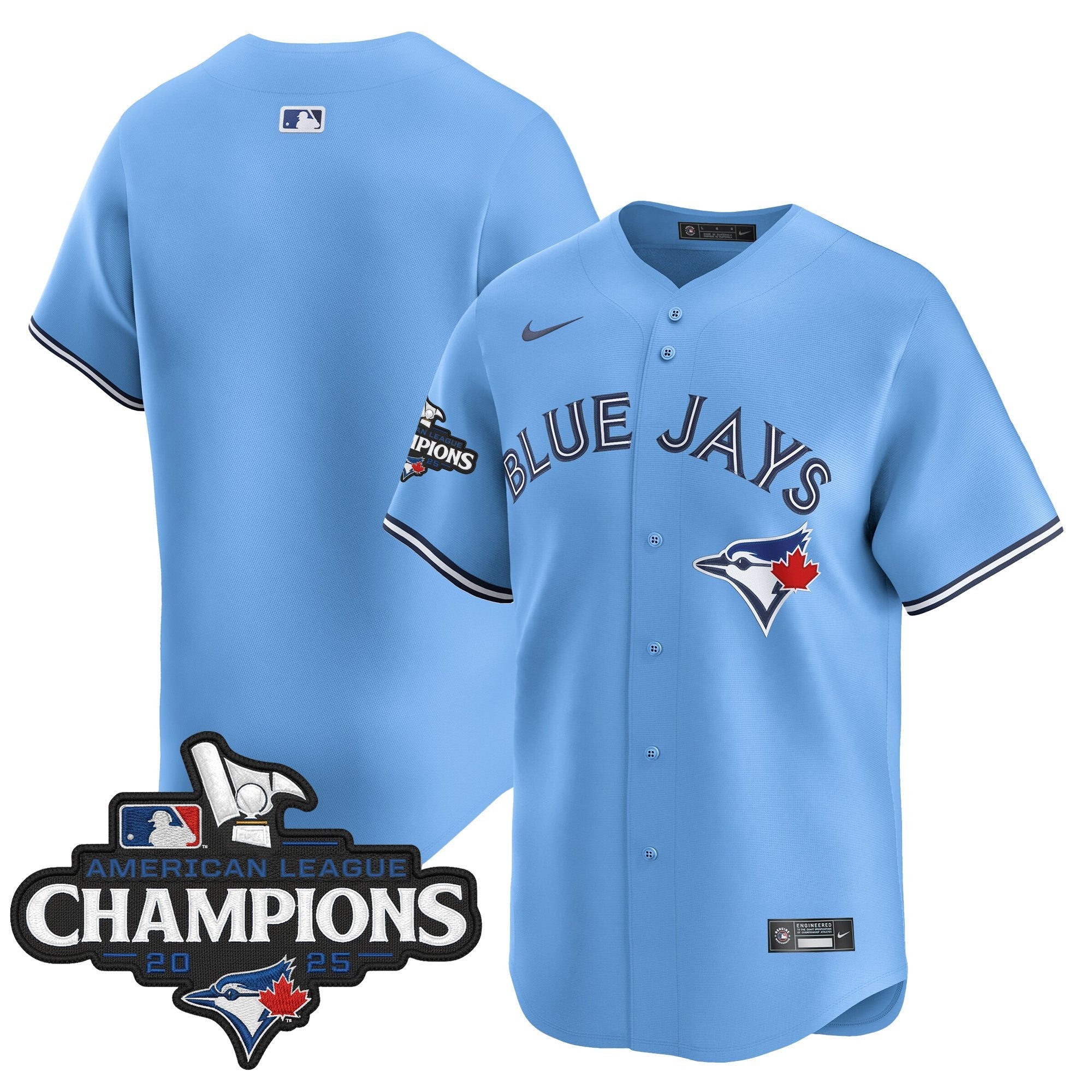 Men’s Toronto 2025 American League Champions Vapor Premier Limited Jersey
