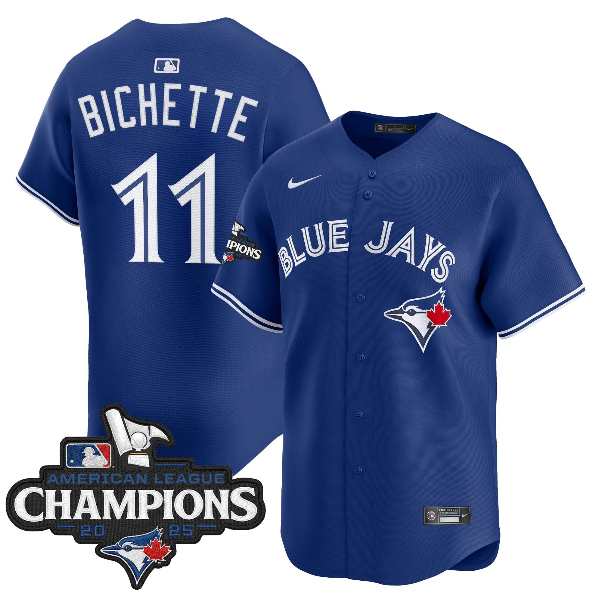 Men’s Toronto 2025 American League Champions Vapor Premier Limited Jersey