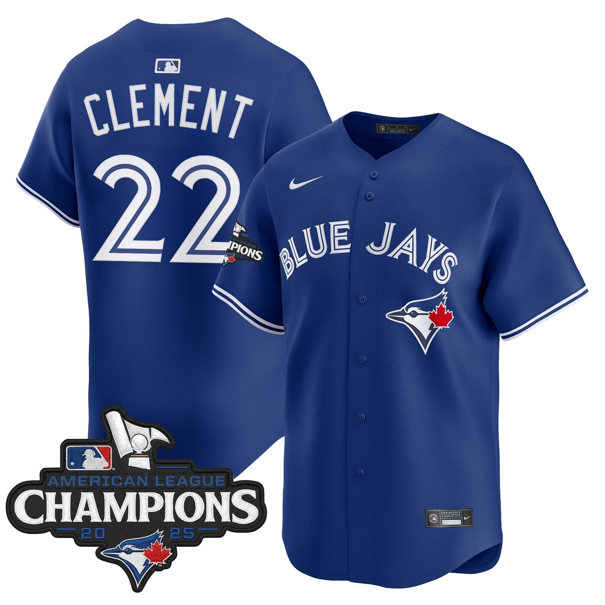 Men’s Toronto 2025 American League Champions Vapor Premier Limited Jersey