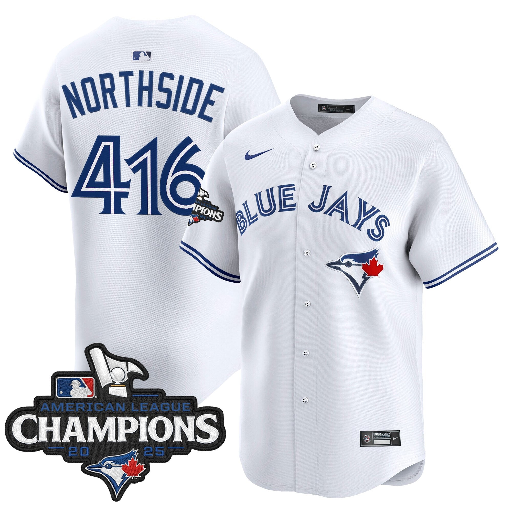 Men’s Toronto 2025 American League Champions Vapor Premier Limited Jersey