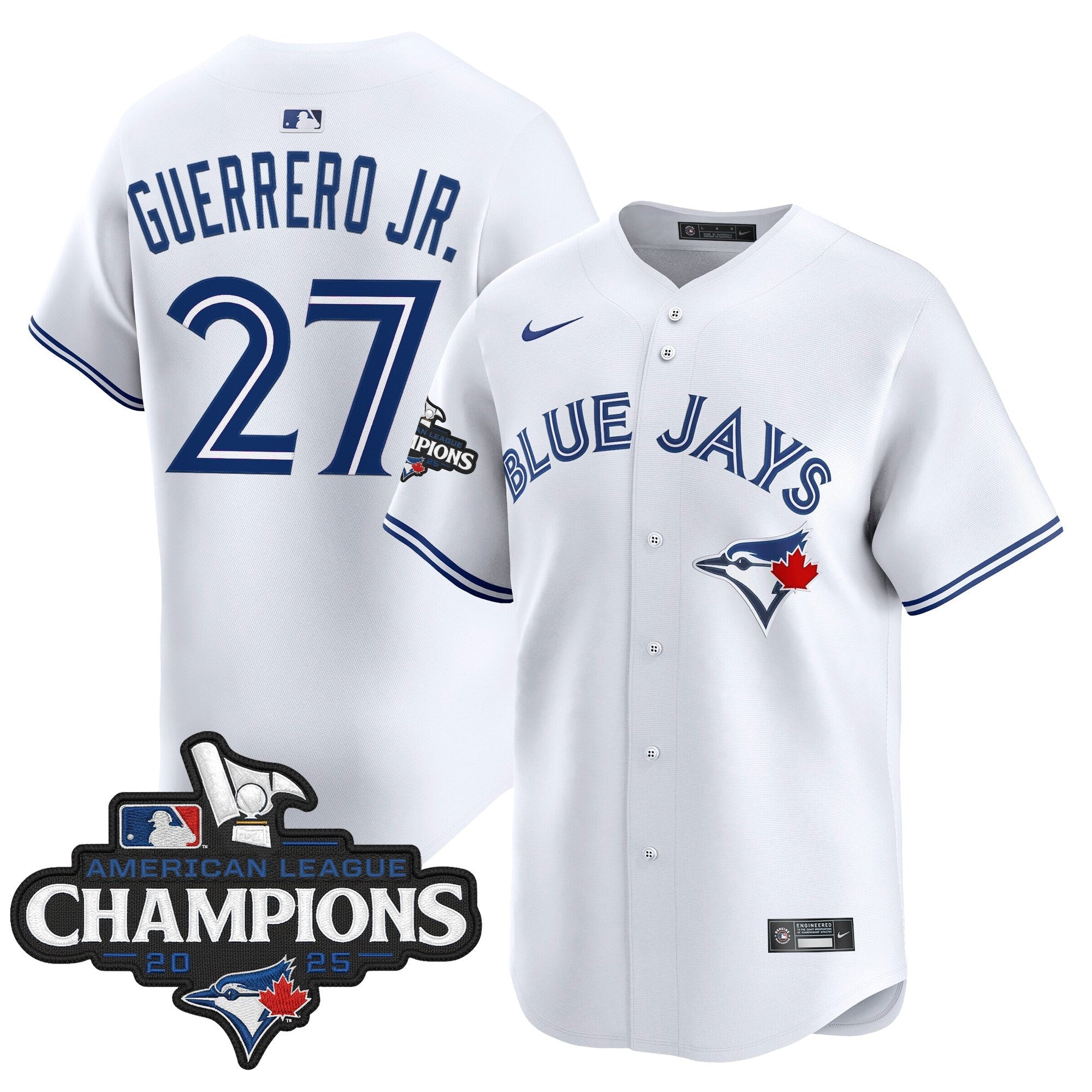 Men’s Toronto 2025 American League Champions Vapor Premier Limited Jersey