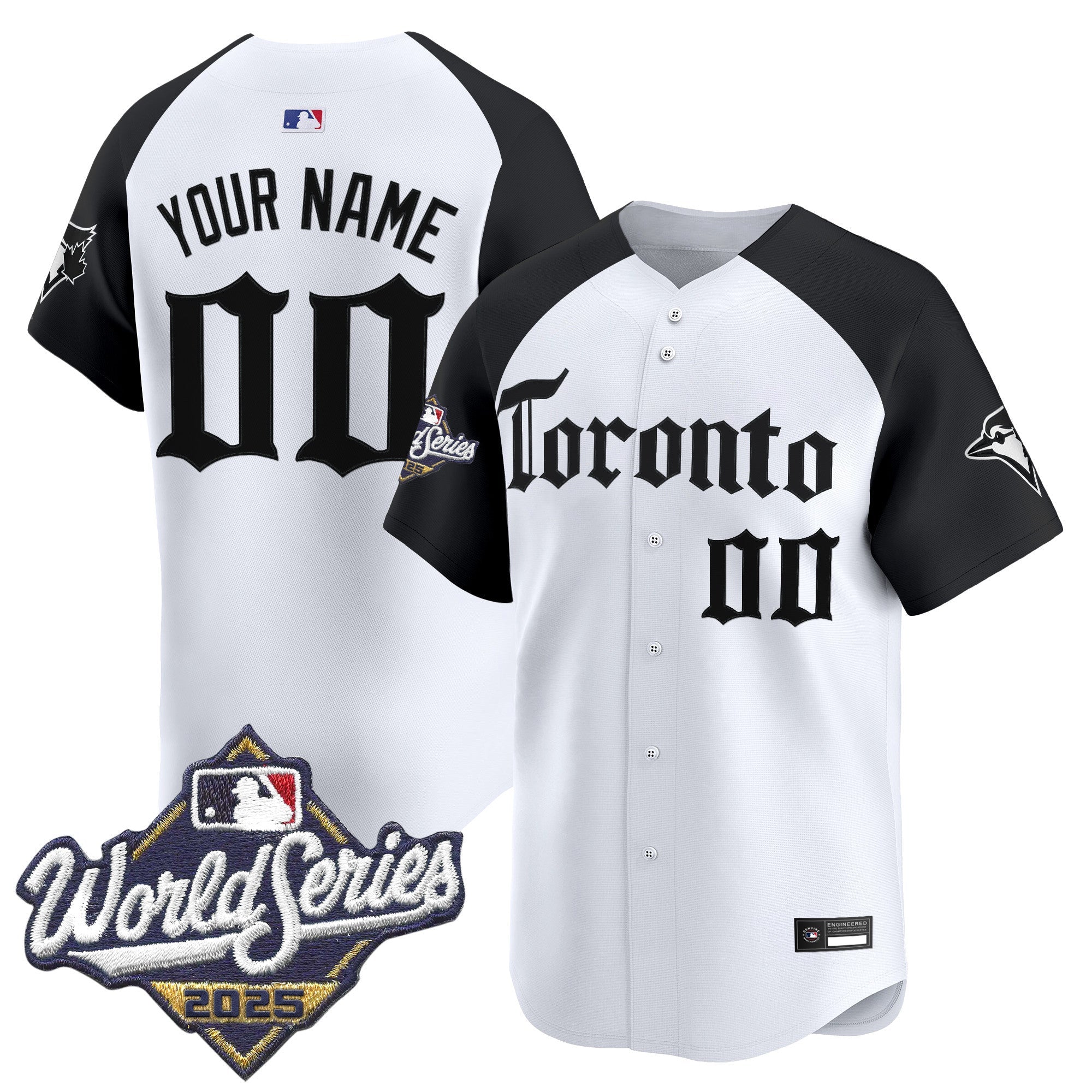 Toronto 2025 World Series Vapor Premier Limited Custom Jersey – Gothic North Edition
