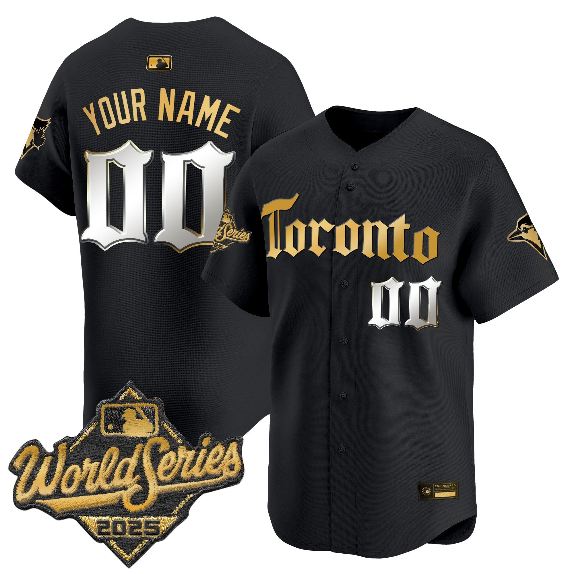 Toronto 2025 World Series Vapor Premier Limited Custom Jersey – Gothic North Edition