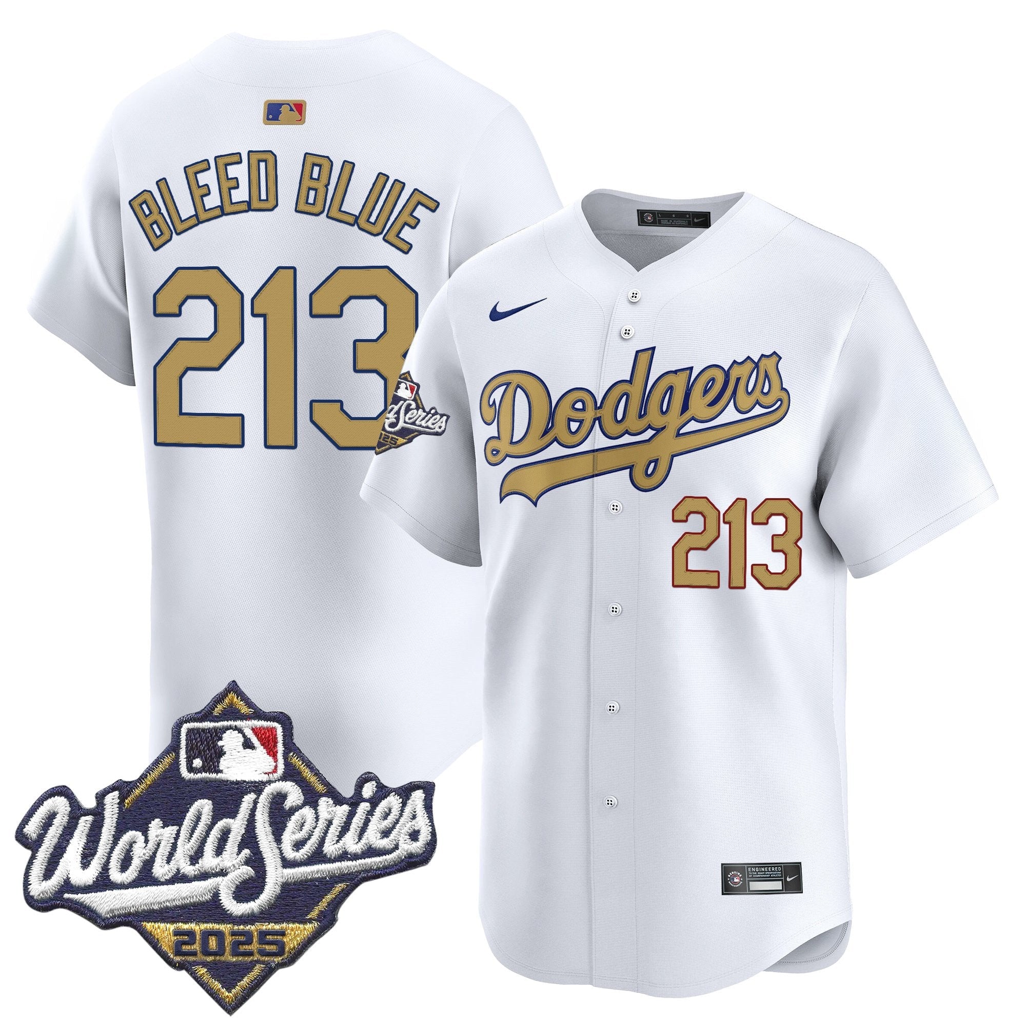 2025 World Series Gold Vapor Premier Limited Jersey