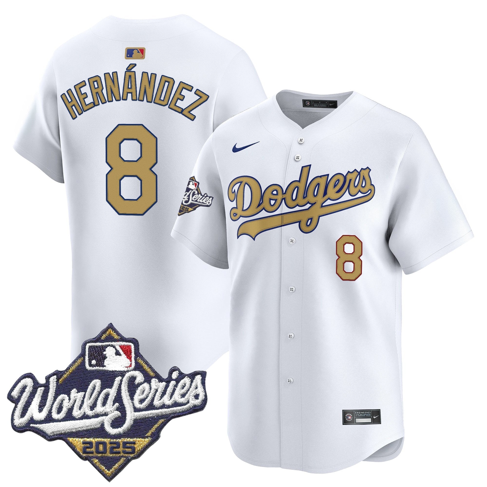 2025 World Series Gold Vapor Premier Limited Jersey