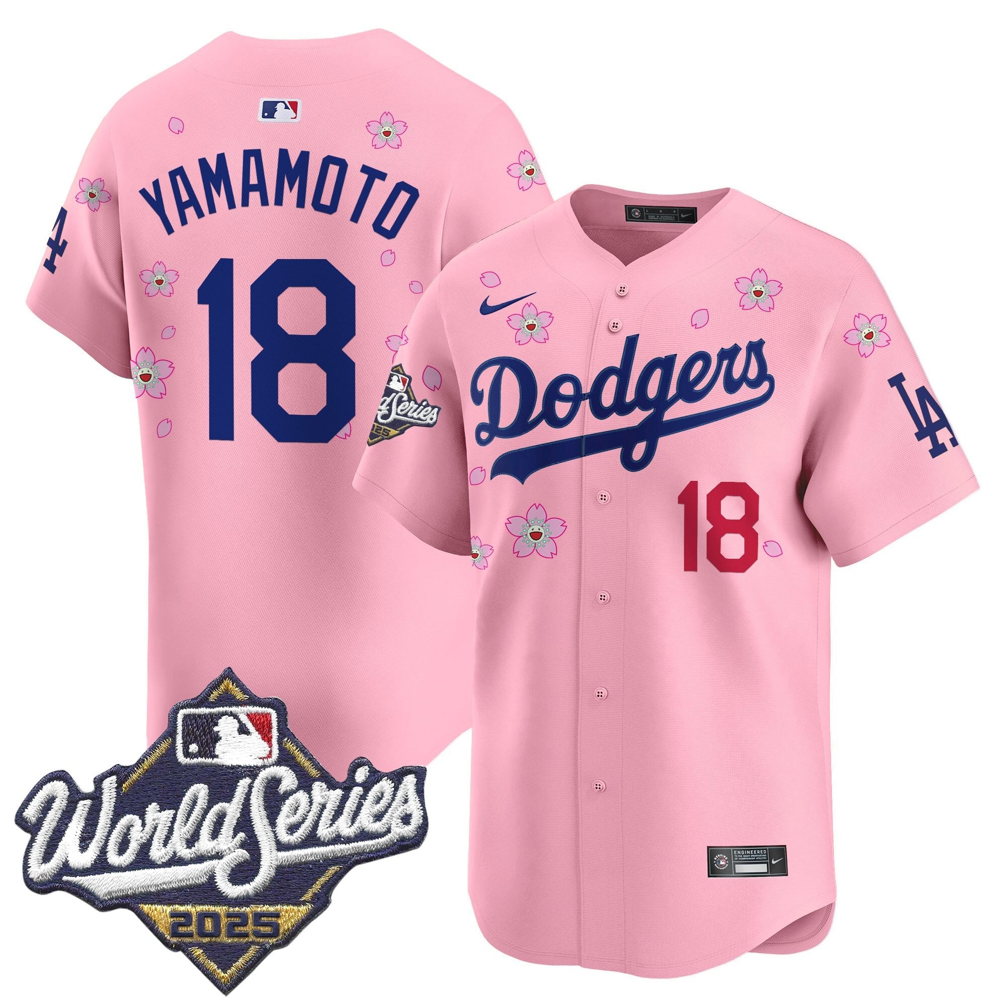 Men’s 2025 World Series x Tokyo Series Vapor Premier Limited Jersey – Stitched