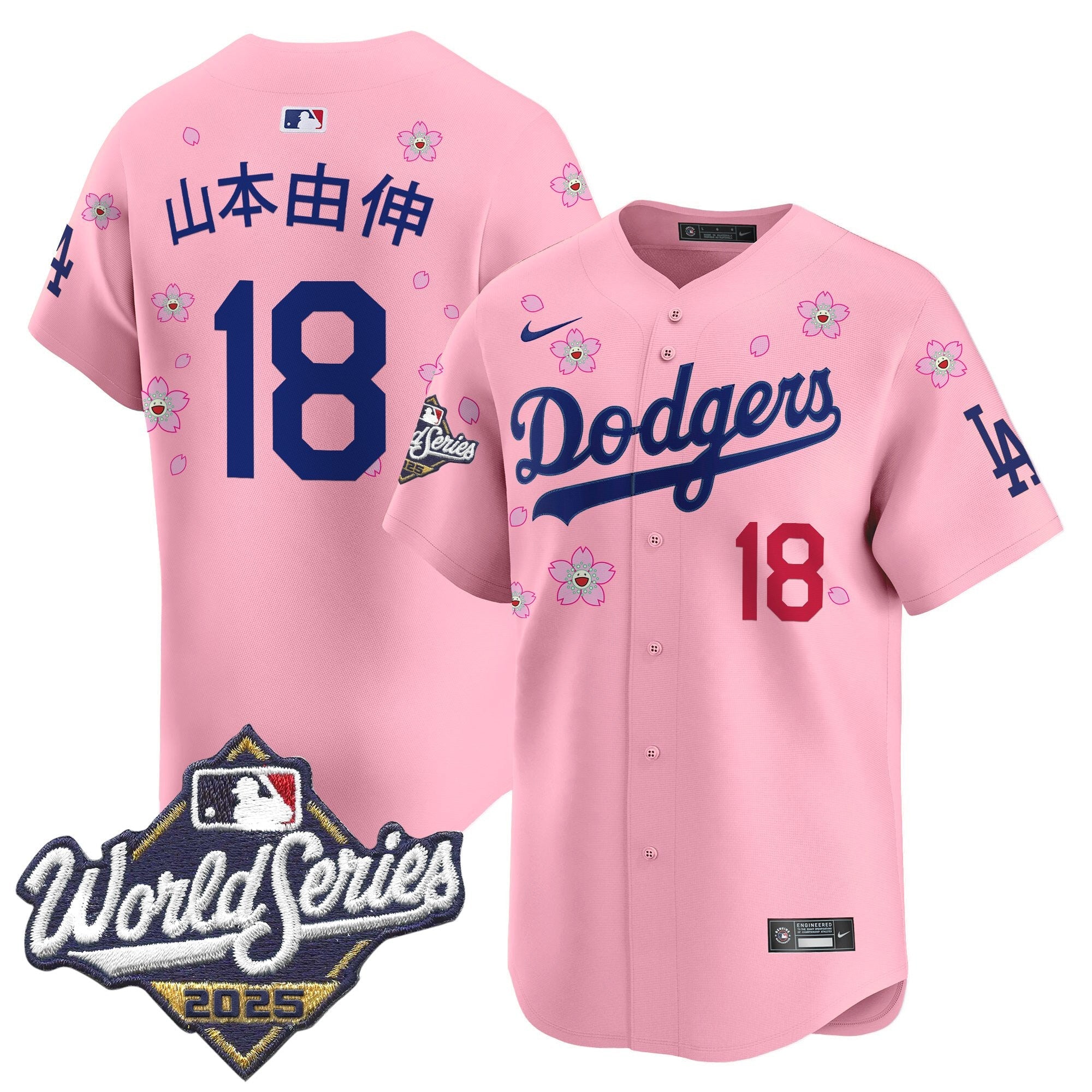 Men’s 2025 World Series x Tokyo Series Vapor Premier Limited Jersey – Stitched