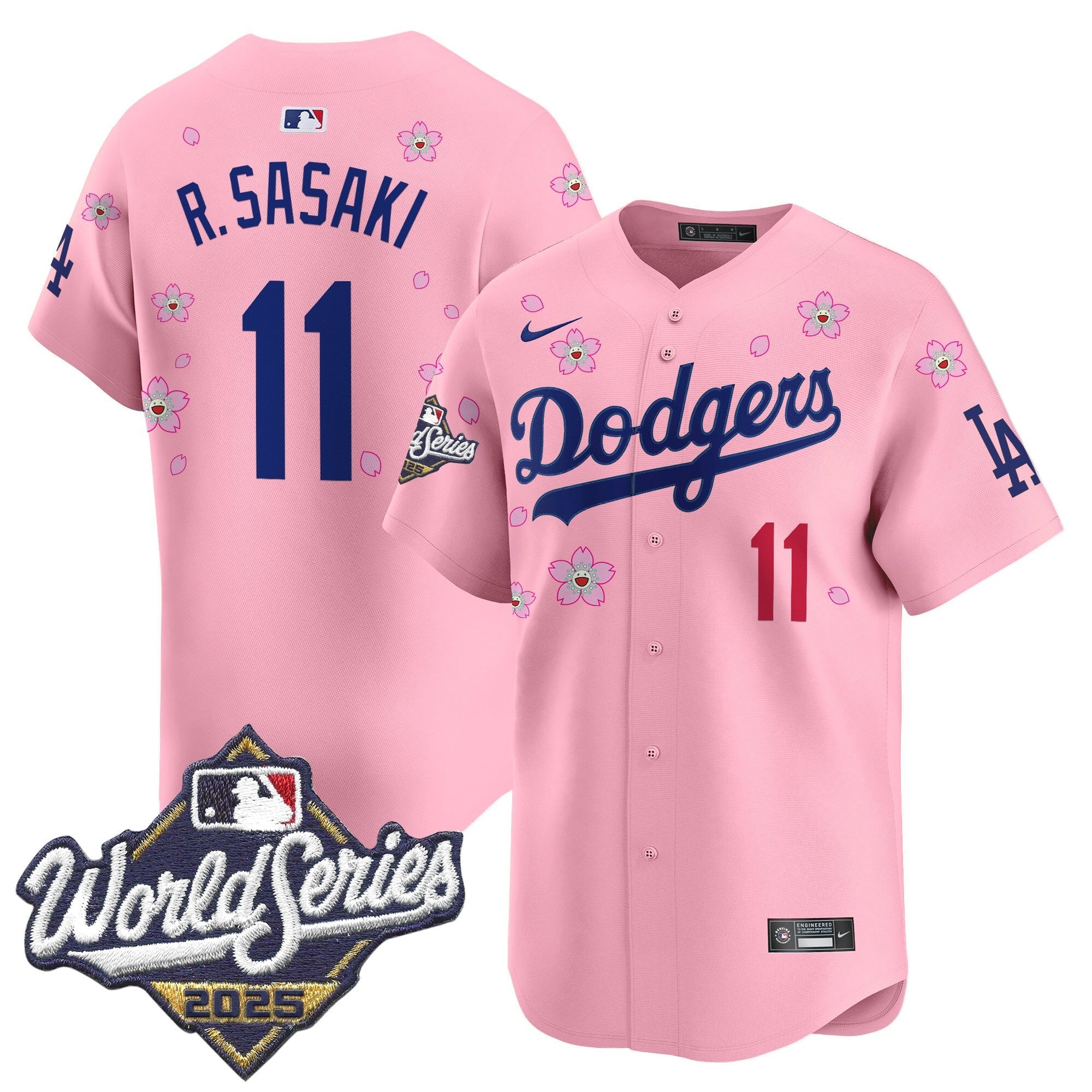 Men’s 2025 World Series x Tokyo Series Vapor Premier Limited Jersey – Stitched