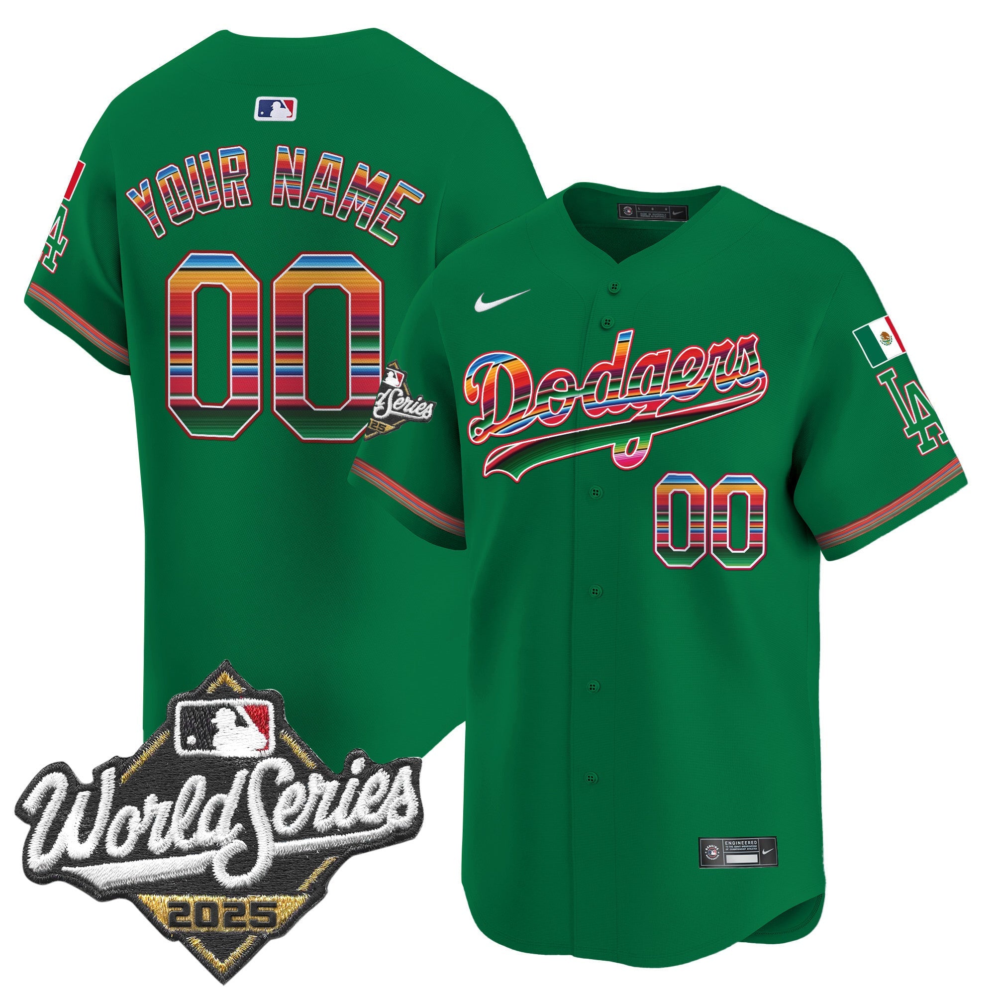 Mexico 2025 World Series Vapor Premier Limited Custom Jersey