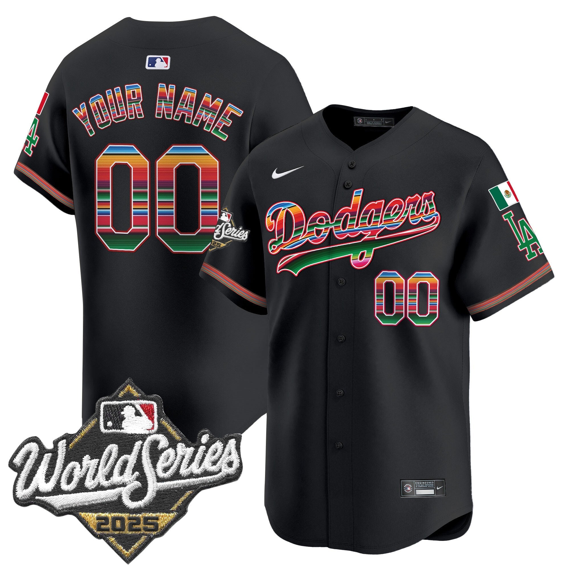 Mexico 2025 World Series Vapor Premier Limited Custom Jersey