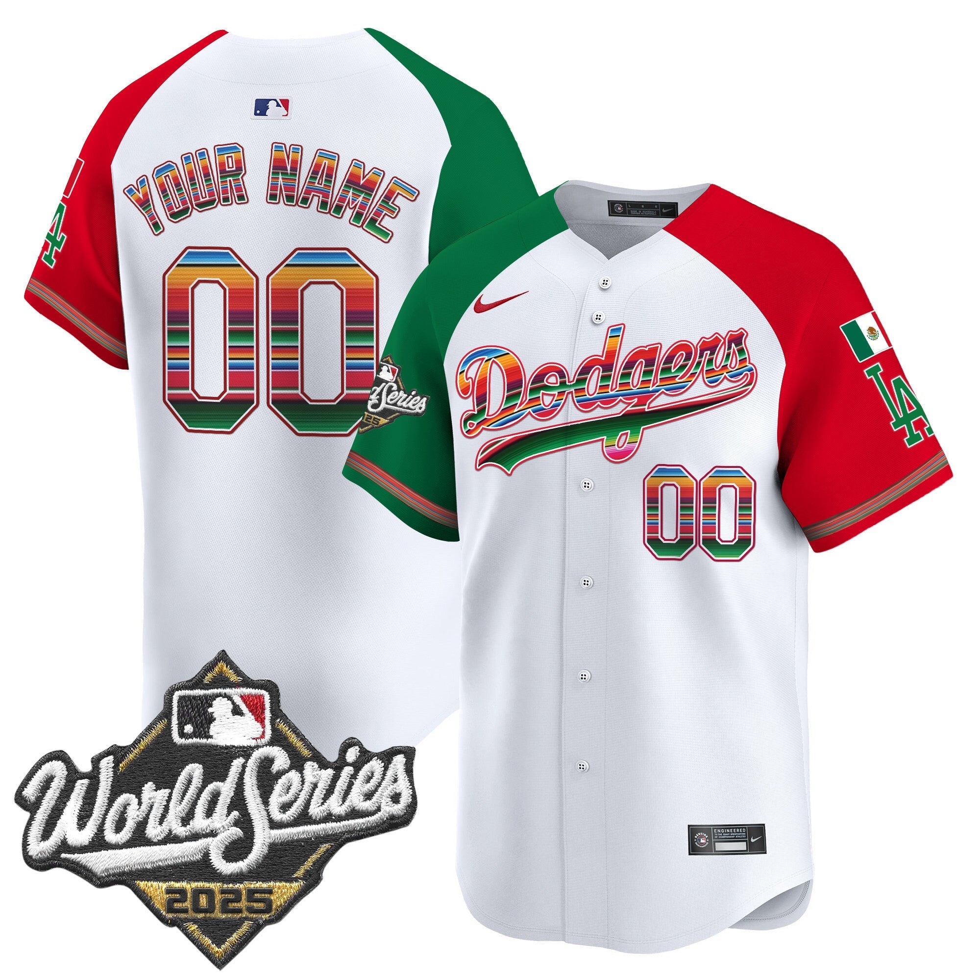 Mexico 2025 World Series Vapor Premier Limited Custom Jersey