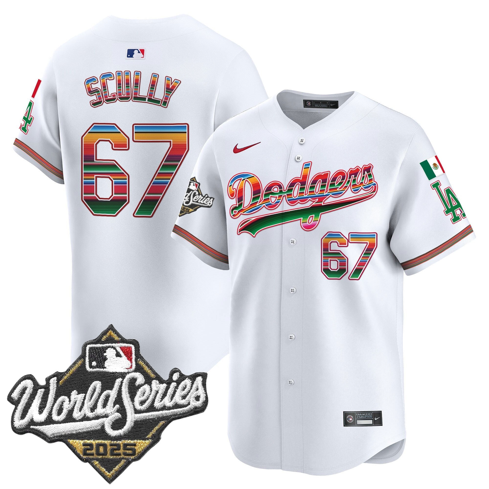 Men’s Mexico 2025 World Series Vapor Premier Limited Jersey