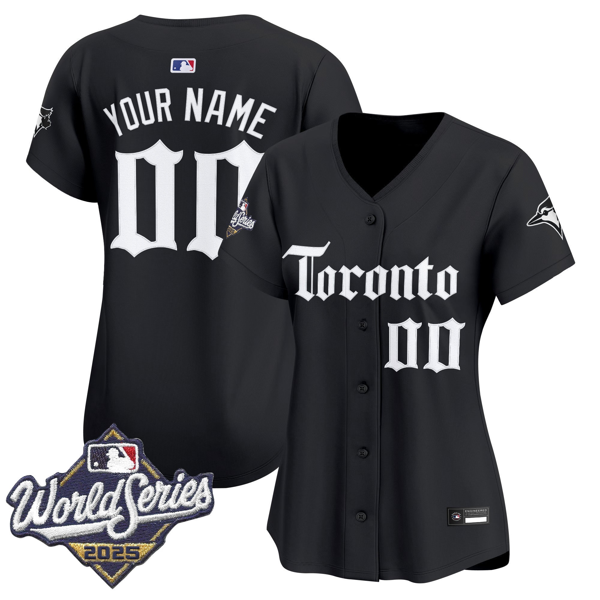 Toronto 2025 World Series Vapor Premier Limited Custom Jersey – Gothic North Edition