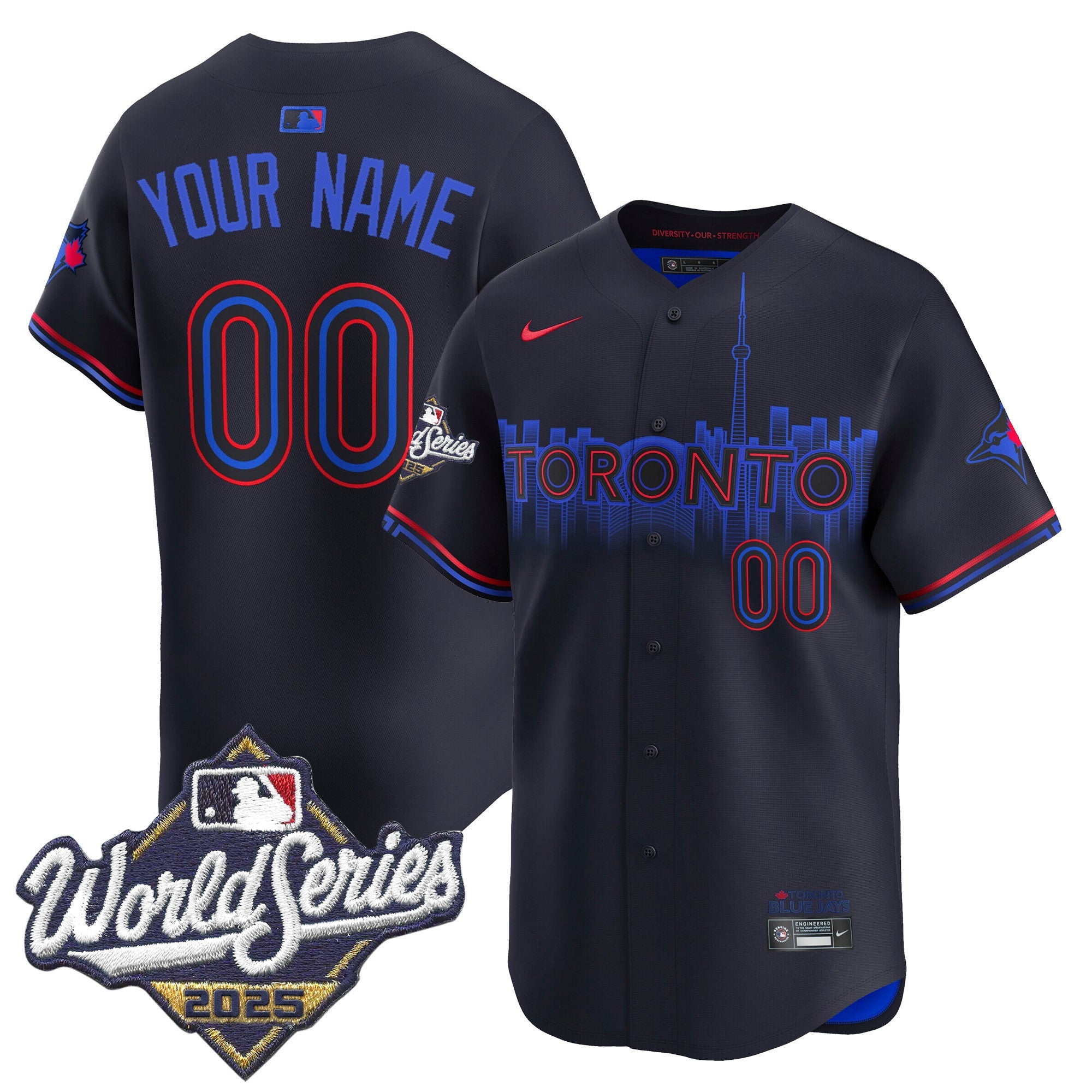 Toronto 2025 World Series Vapor Premier Limited Custom Jersey