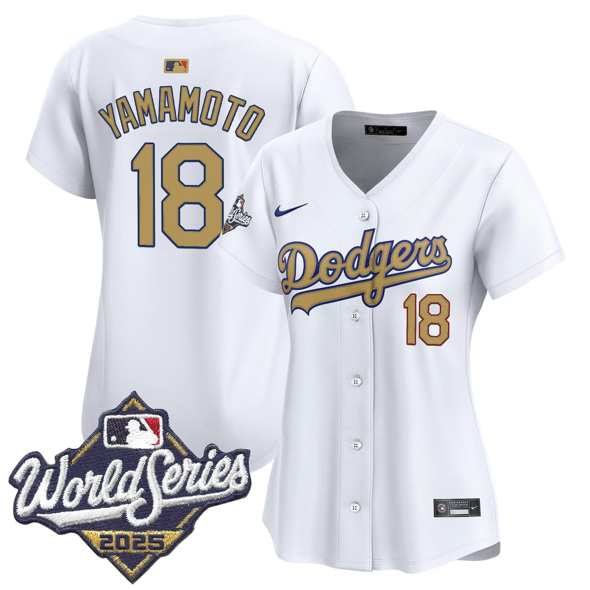 2025 World Series Gold Vapor Premier Limited Jersey