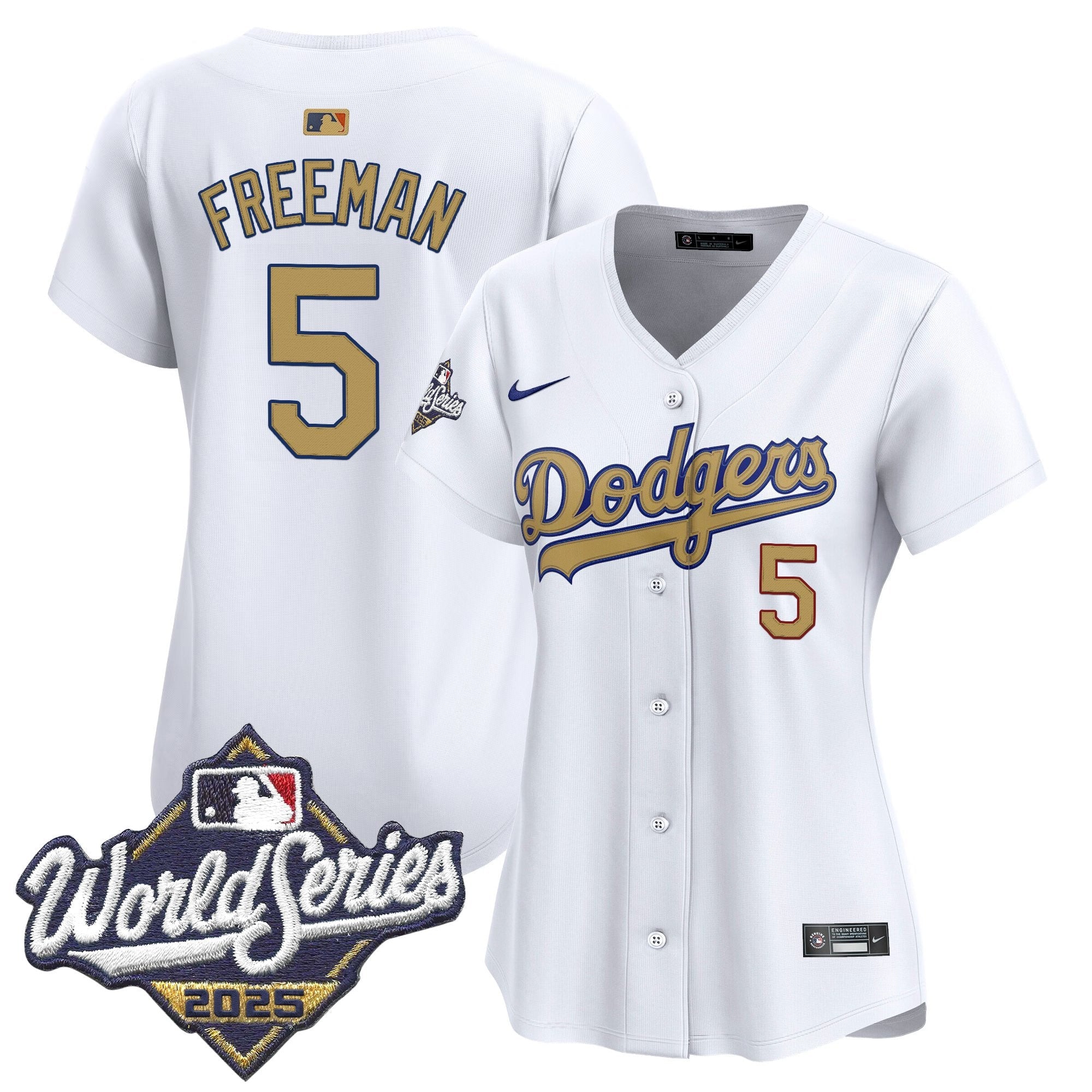 2025 World Series Gold Vapor Premier Limited Jersey