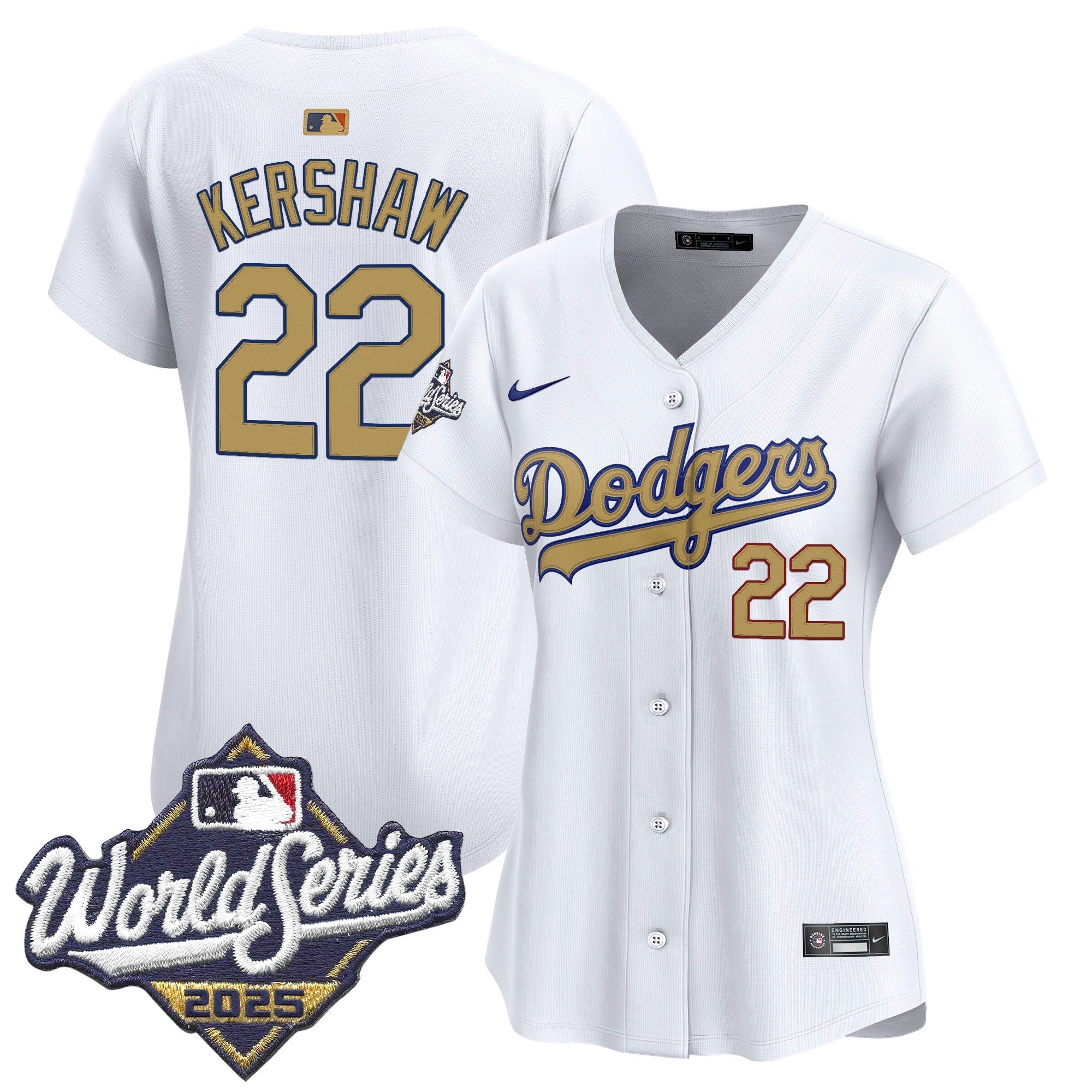 2025 World Series Gold Vapor Premier Limited Jersey