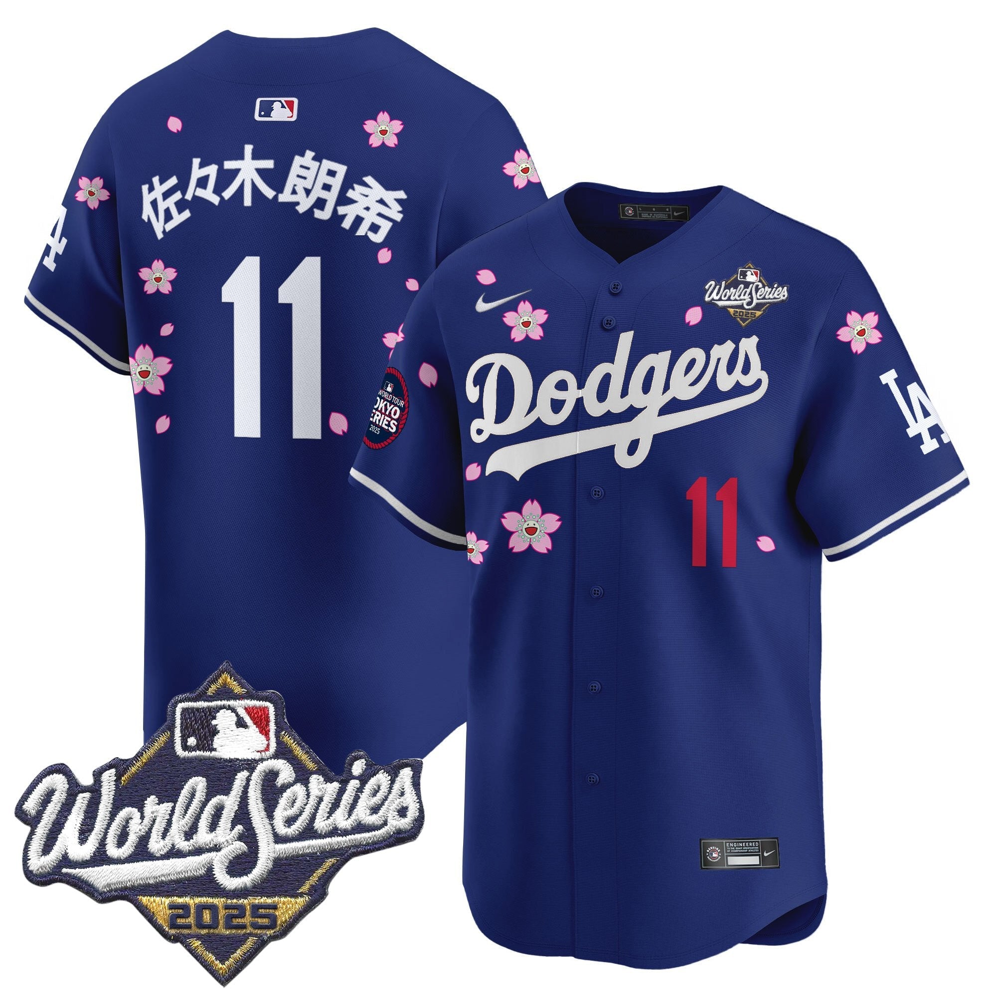 Men’s 2025 World Series x Tokyo Series Vapor Premier Limited Jersey V2 – Stitched
