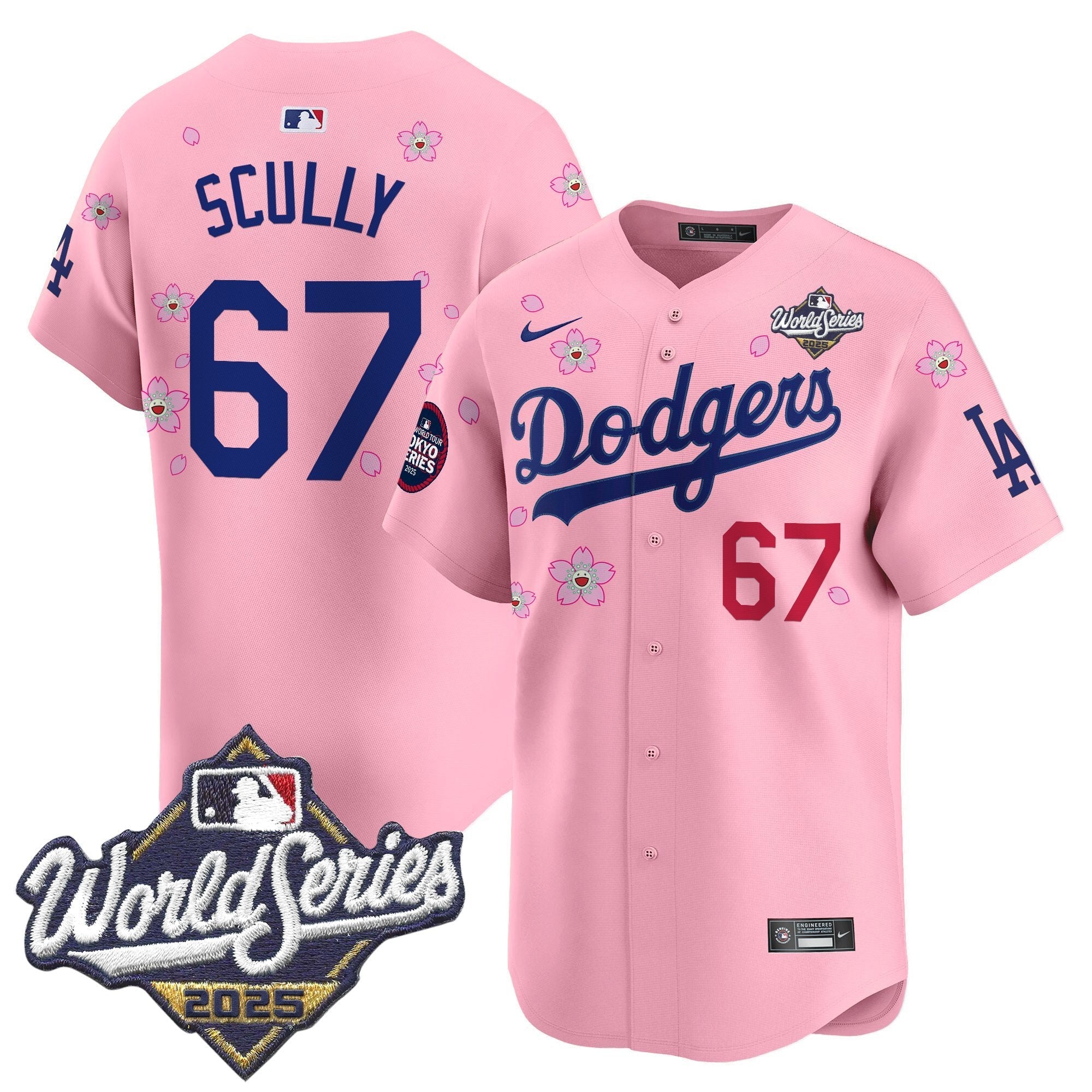 Men’s 2025 World Series x Tokyo Series Vapor Premier Limited Jersey V2 – Stitched