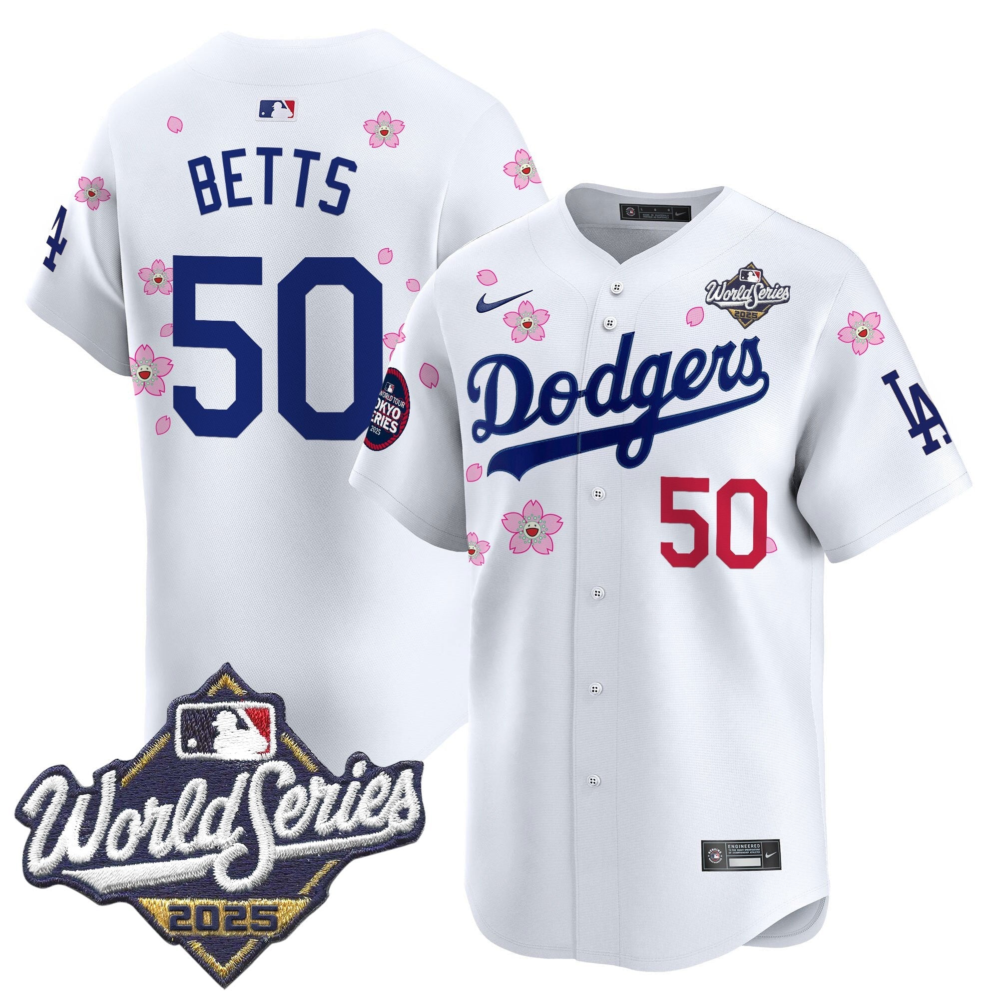 Men’s 2025 World Series x Tokyo Series Vapor Premier Limited Jersey V2 – Stitched
