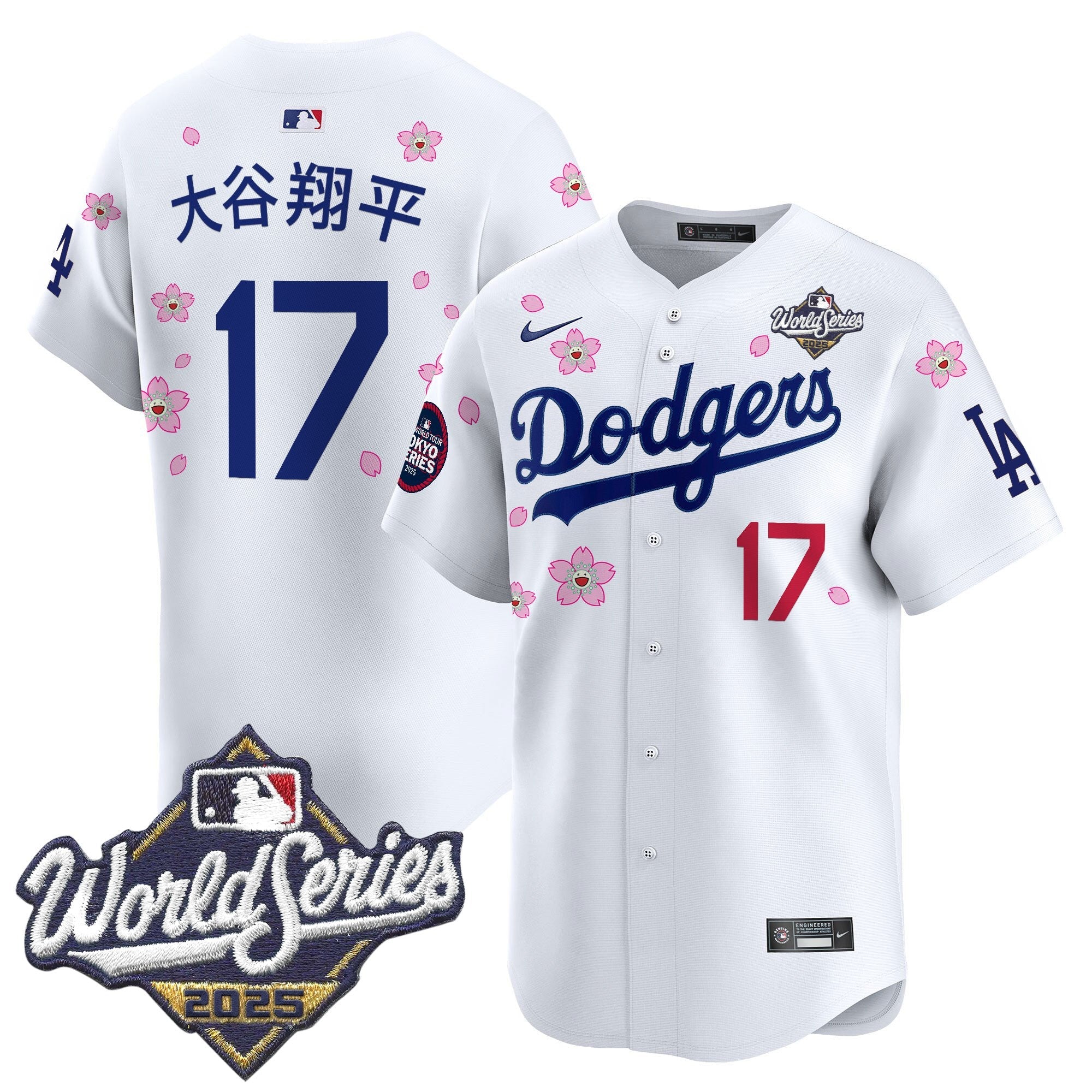 Men’s 2025 World Series x Tokyo Series Vapor Premier Limited Jersey V2 – Stitched