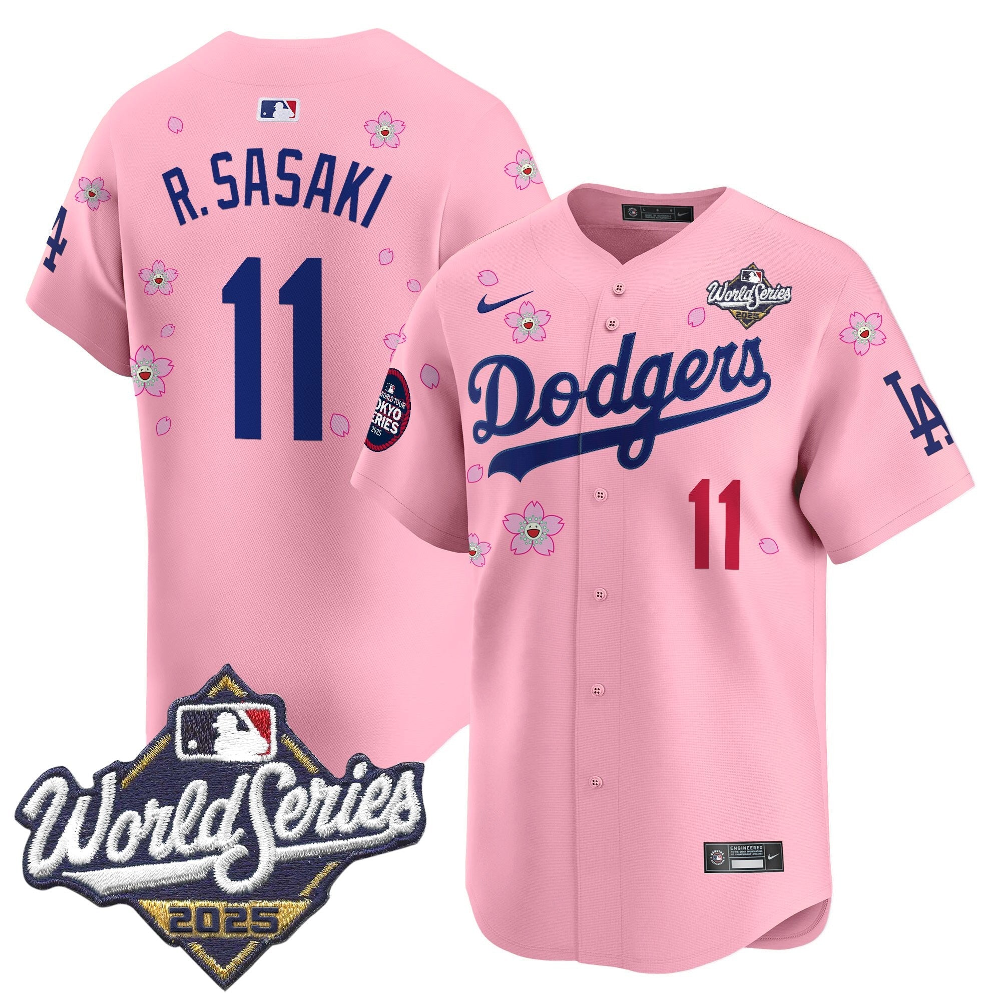 Men’s 2025 World Series x Tokyo Series Vapor Premier Limited Jersey V2 – Stitched