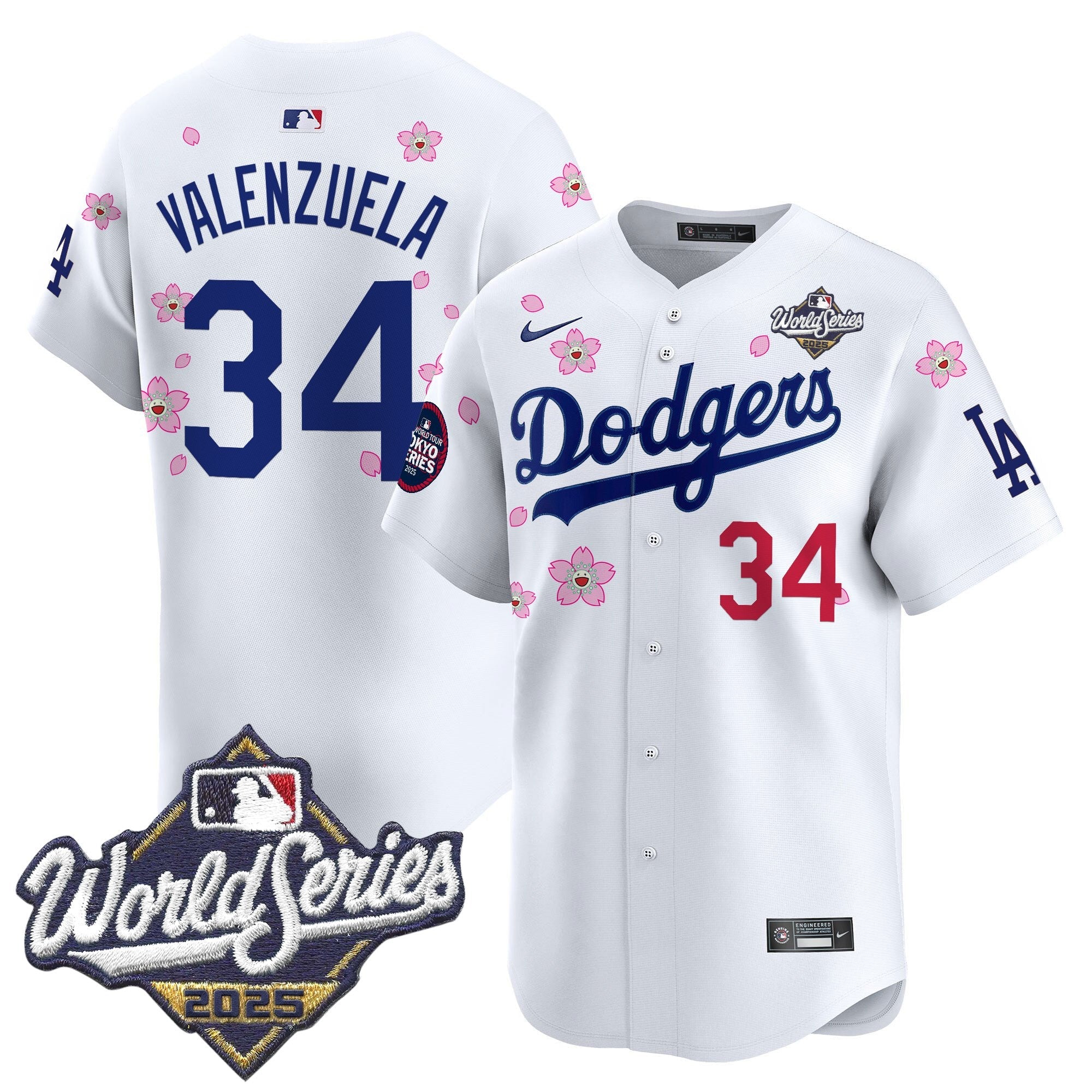 Men’s 2025 World Series x Tokyo Series Vapor Premier Limited Jersey V2 – Stitched