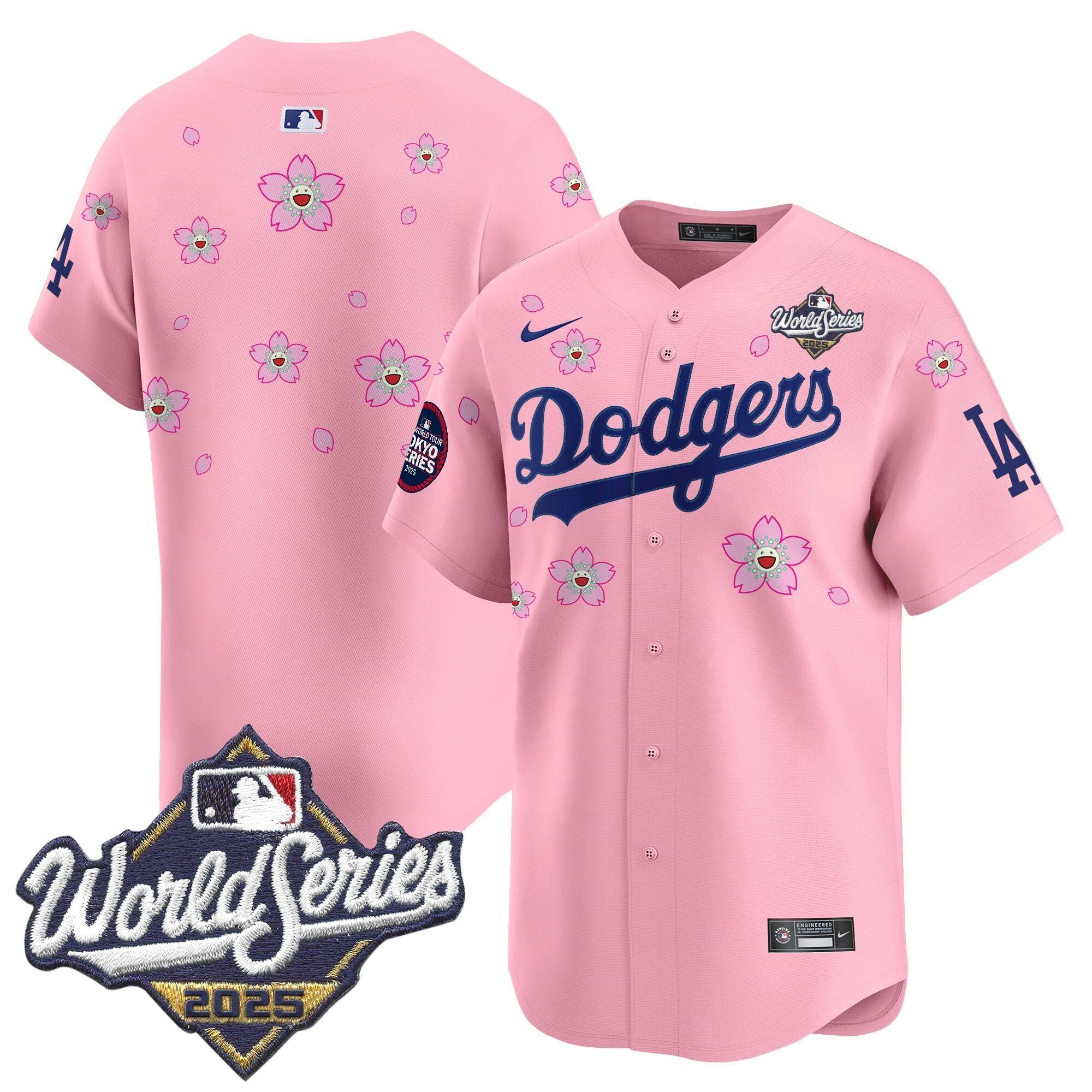 Men’s 2025 World Series x Tokyo Series Vapor Premier Limited Jersey V2 – Stitched
