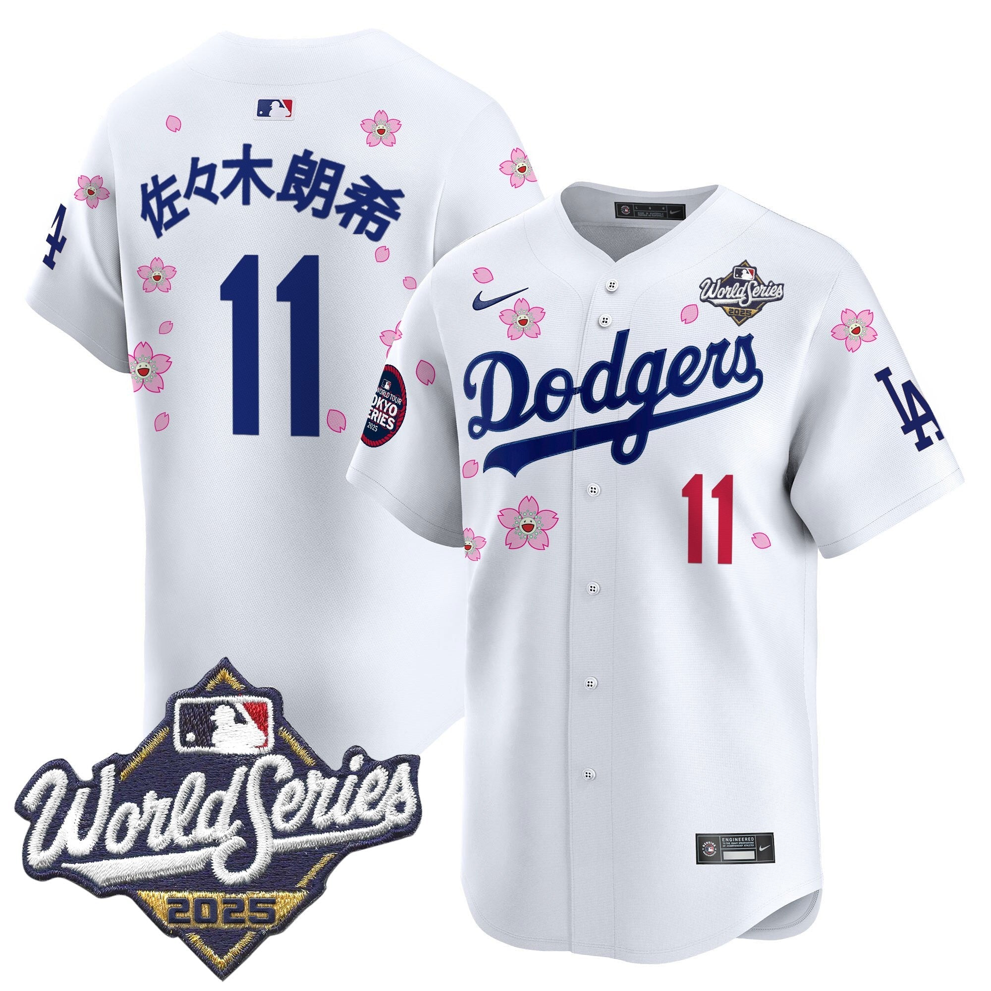 Men’s 2025 World Series x Tokyo Series Vapor Premier Limited Jersey V2 – Stitched
