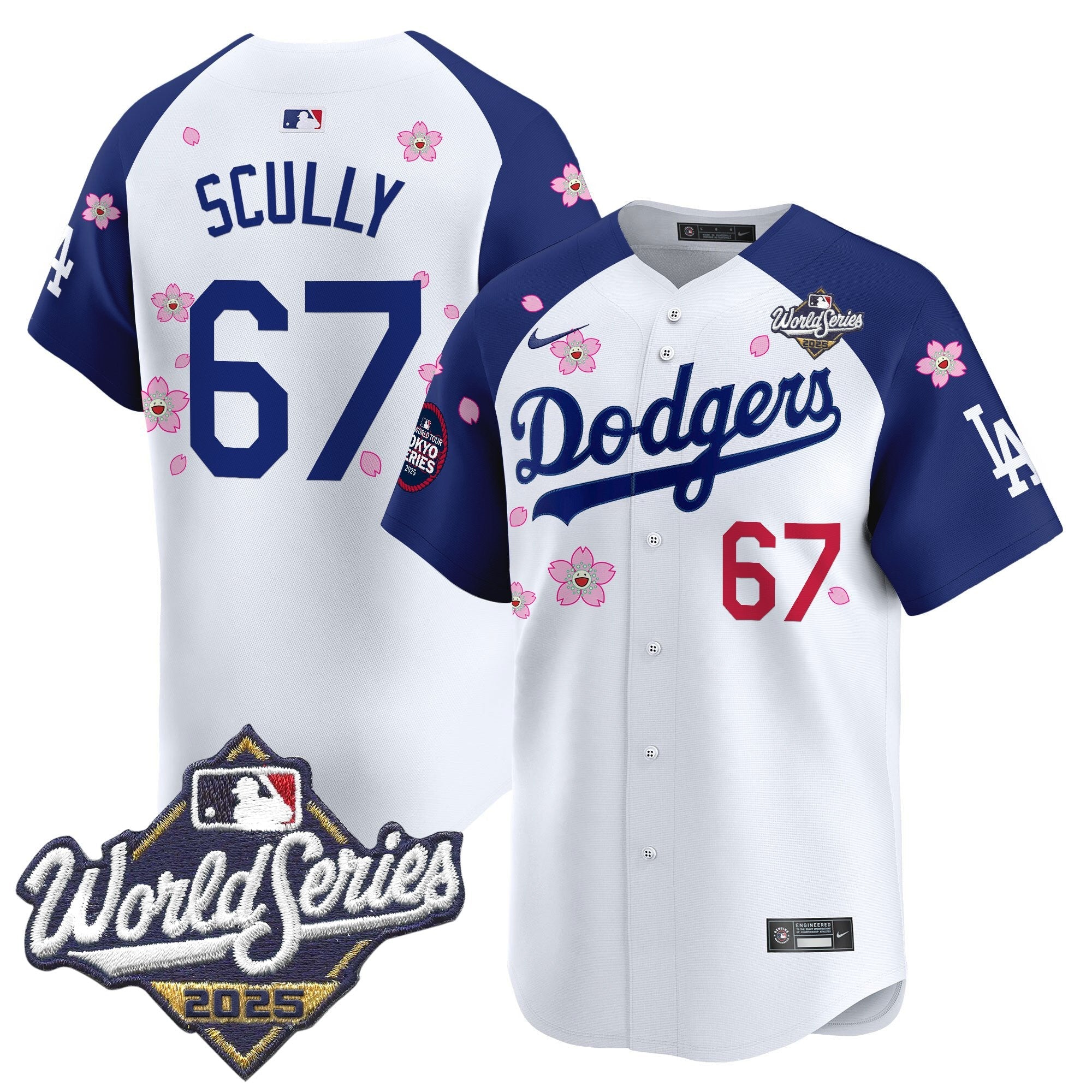 Men’s 2025 World Series x Tokyo Series Vapor Premier Limited Jersey V2 – Stitched