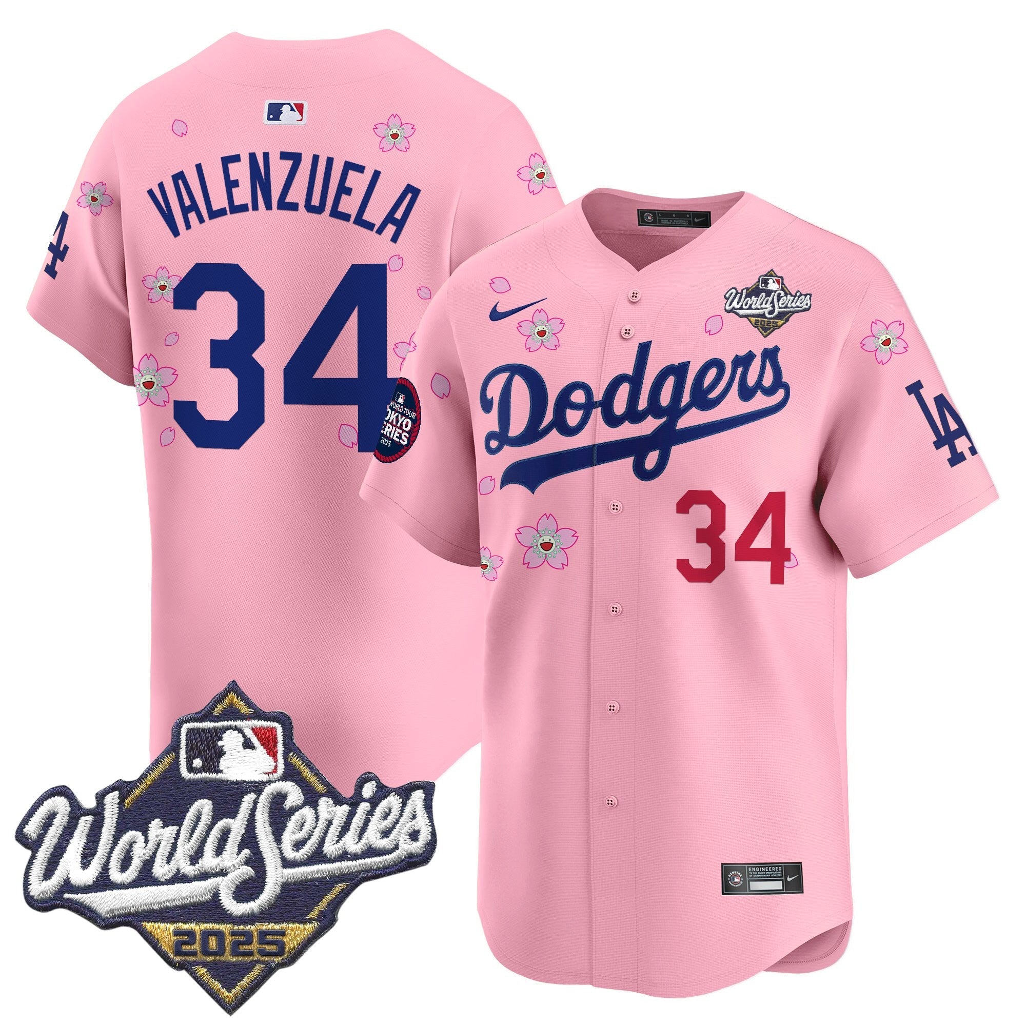 Men’s 2025 World Series x Tokyo Series Vapor Premier Limited Jersey V2 – Stitched