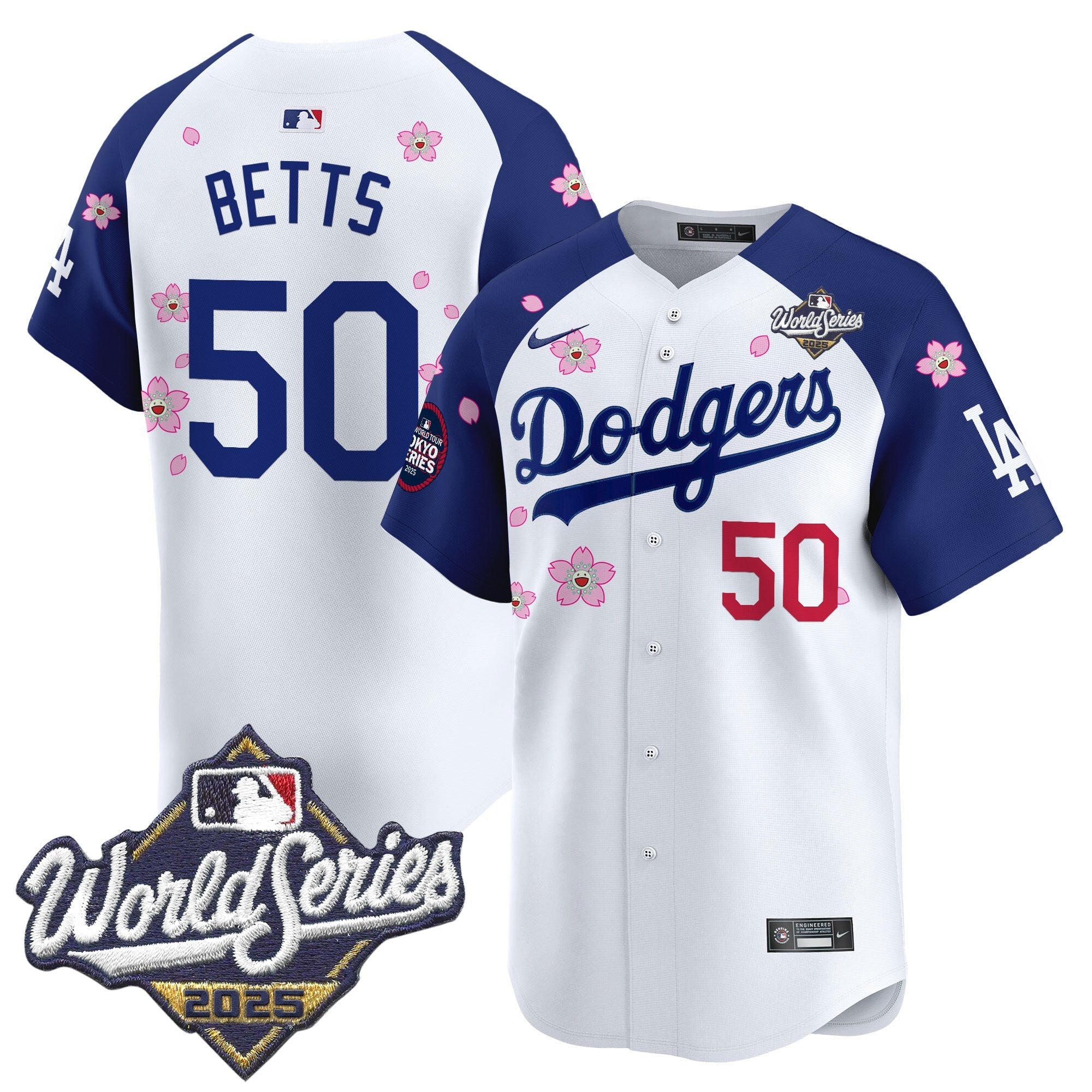 Men’s 2025 World Series x Tokyo Series Vapor Premier Limited Jersey V2 – Stitched