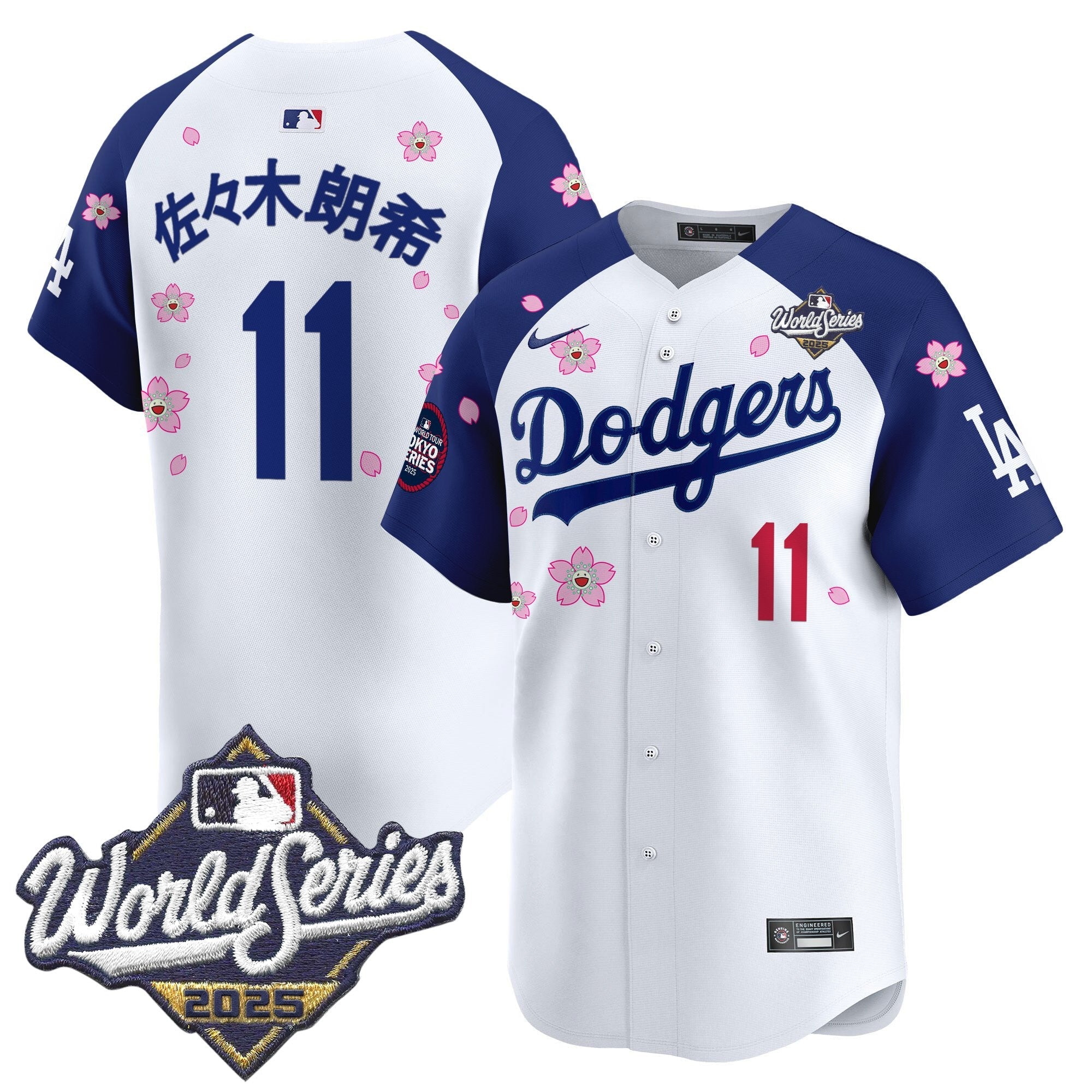 Men’s 2025 World Series x Tokyo Series Vapor Premier Limited Jersey V2 – Stitched