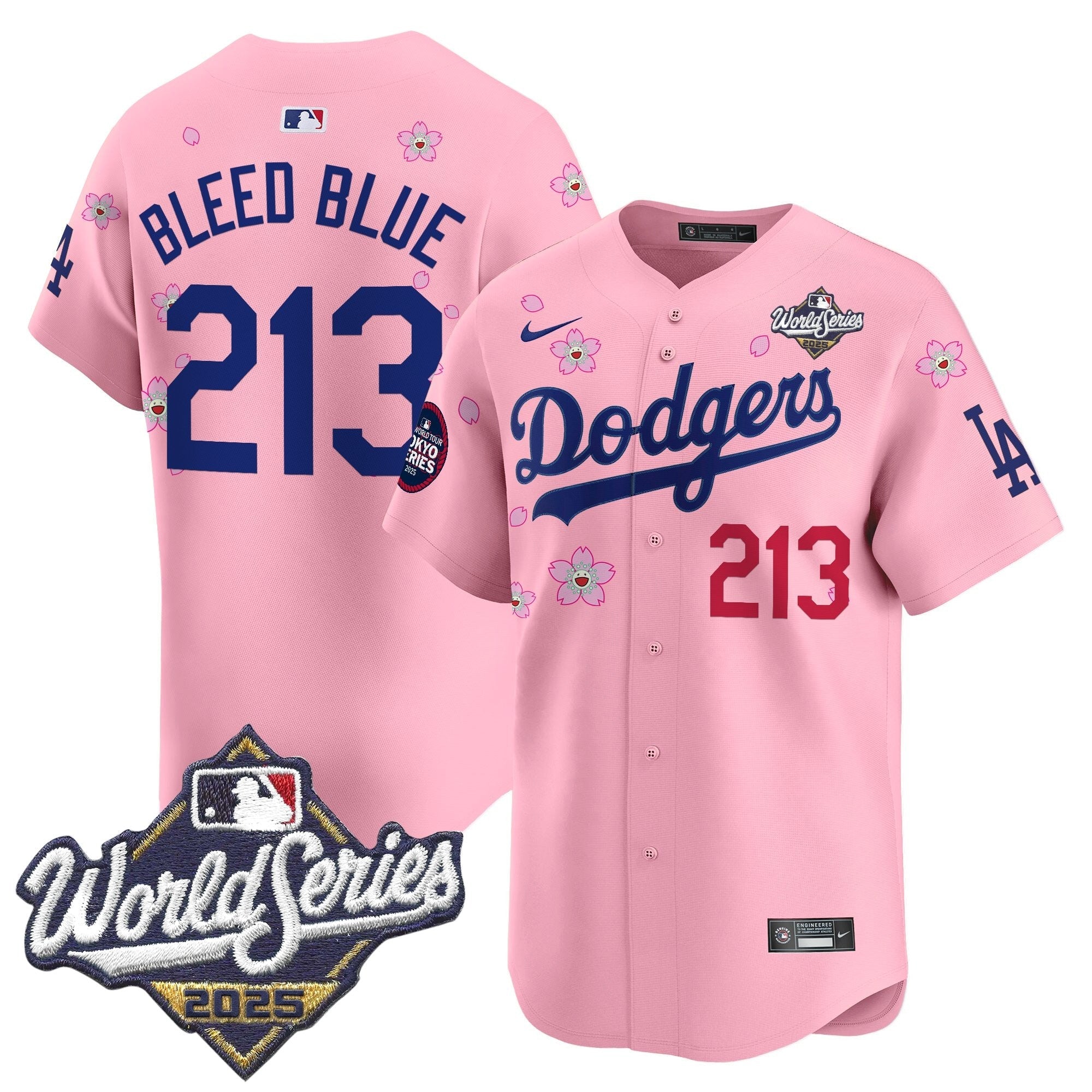 Men’s 2025 World Series x Tokyo Series Vapor Premier Limited Jersey V2 – Stitched