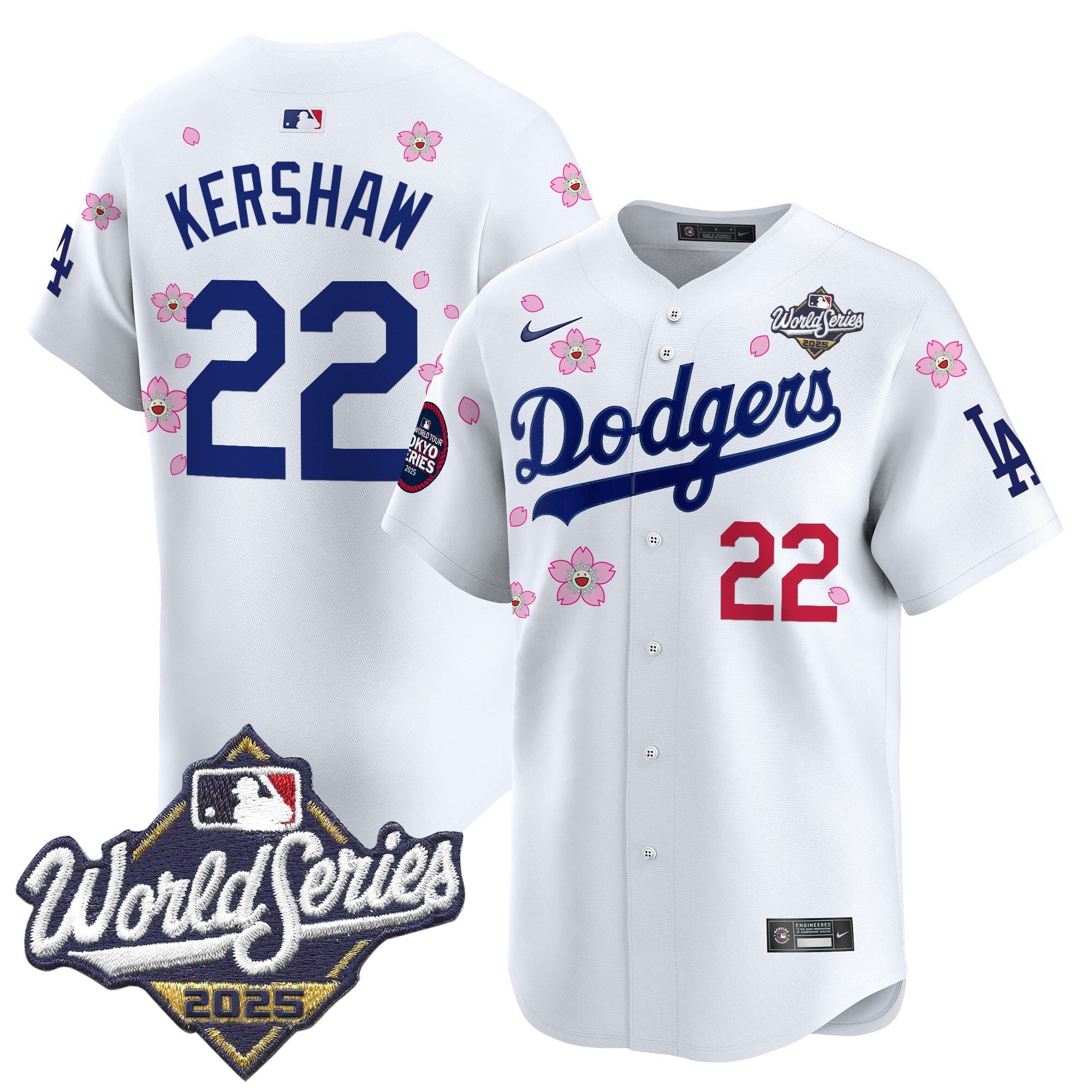 Men’s 2025 World Series x Tokyo Series Vapor Premier Limited Jersey V2 – Stitched