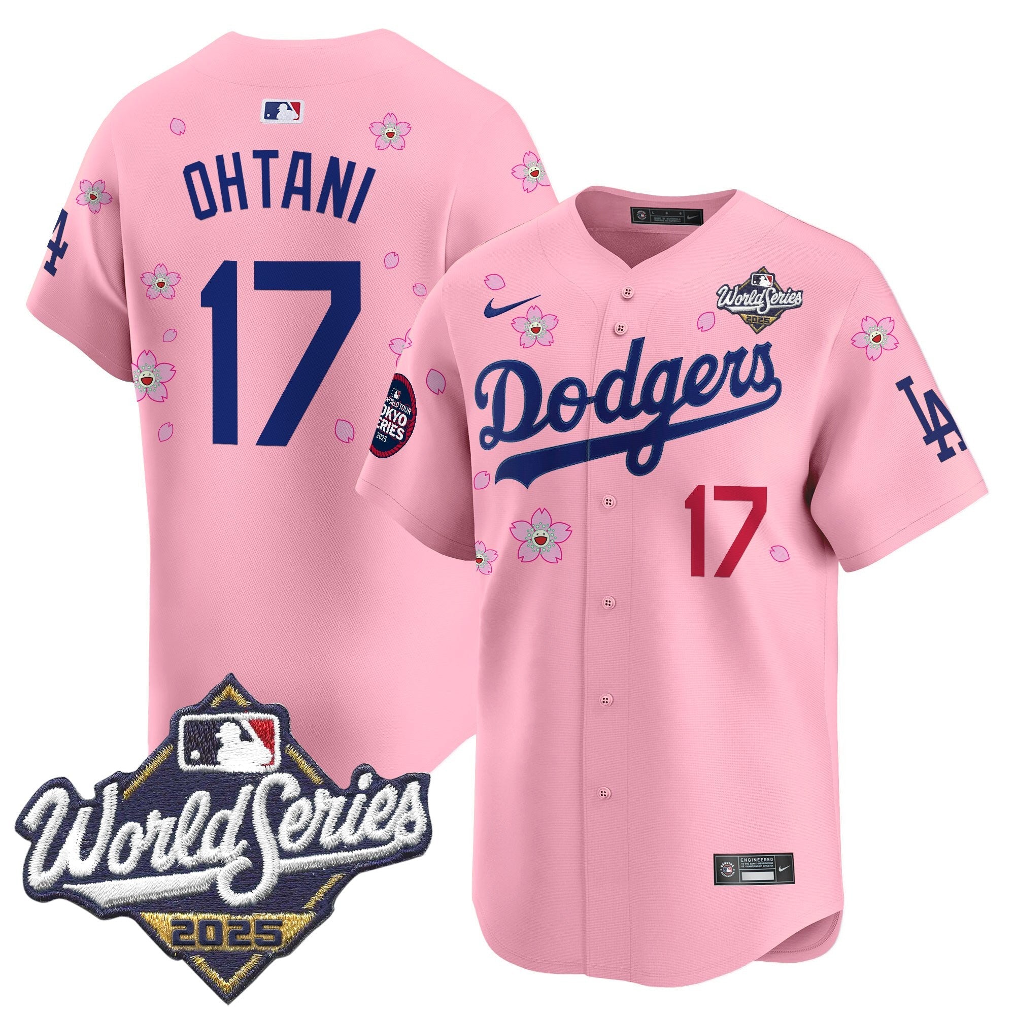 Men’s 2025 World Series x Tokyo Series Vapor Premier Limited Jersey V2 – Stitched