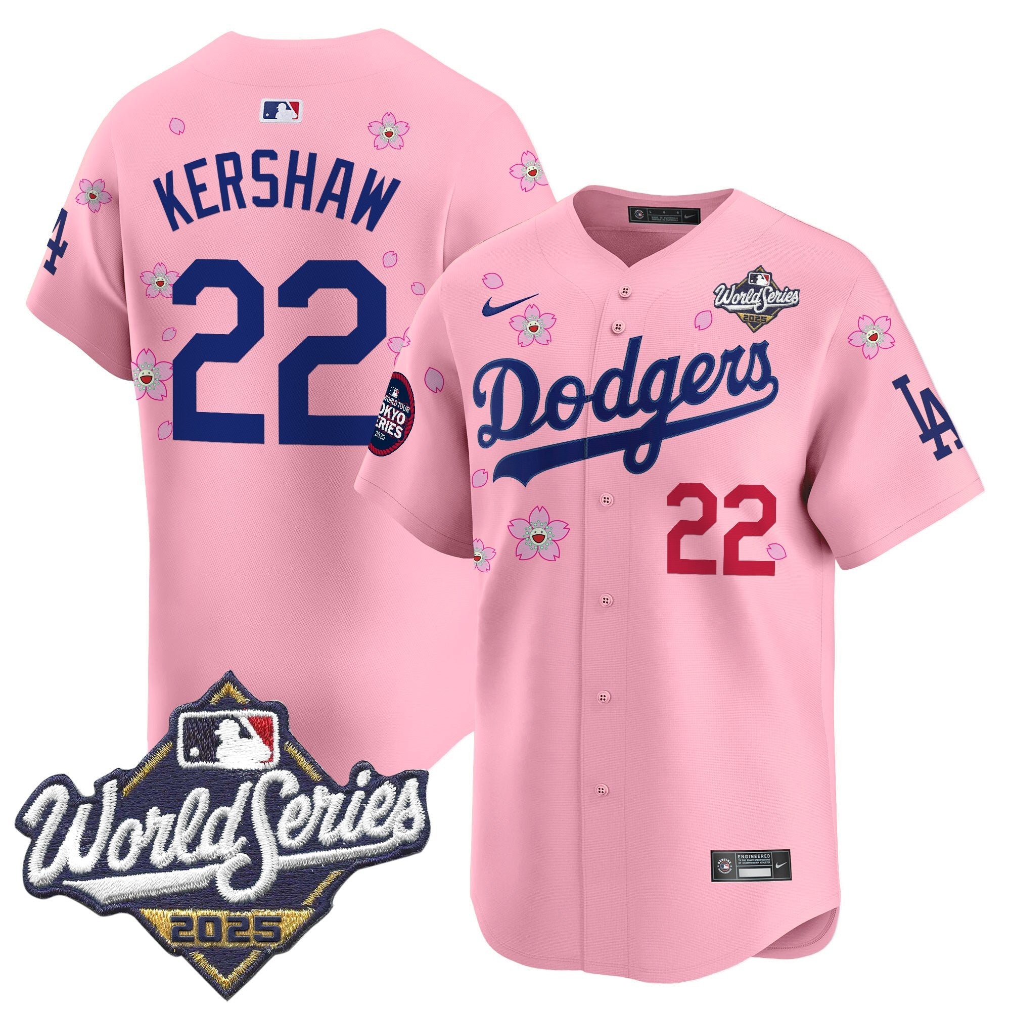 Men’s 2025 World Series x Tokyo Series Vapor Premier Limited Jersey V2 – Stitched