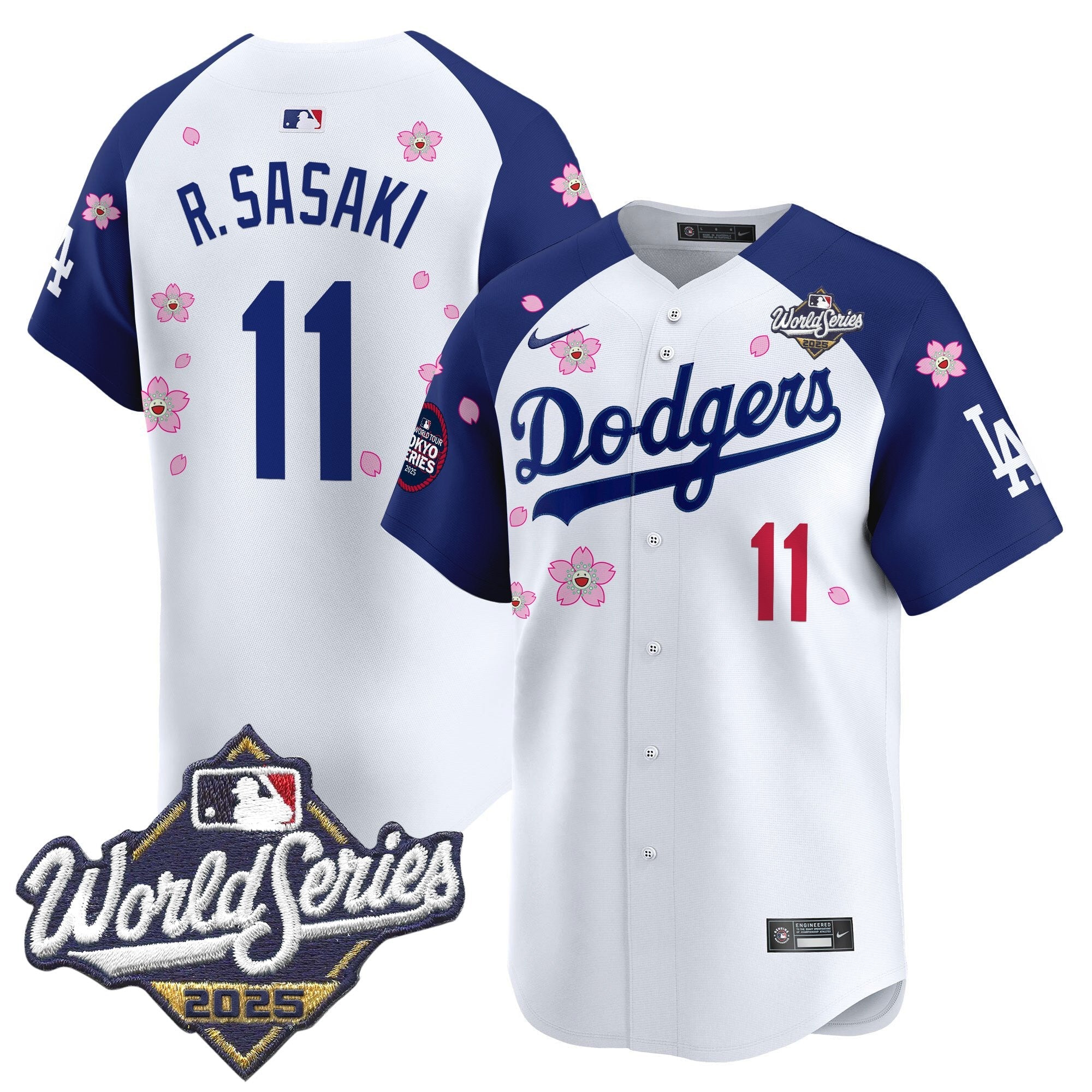Men’s 2025 World Series x Tokyo Series Vapor Premier Limited Jersey V2 – Stitched