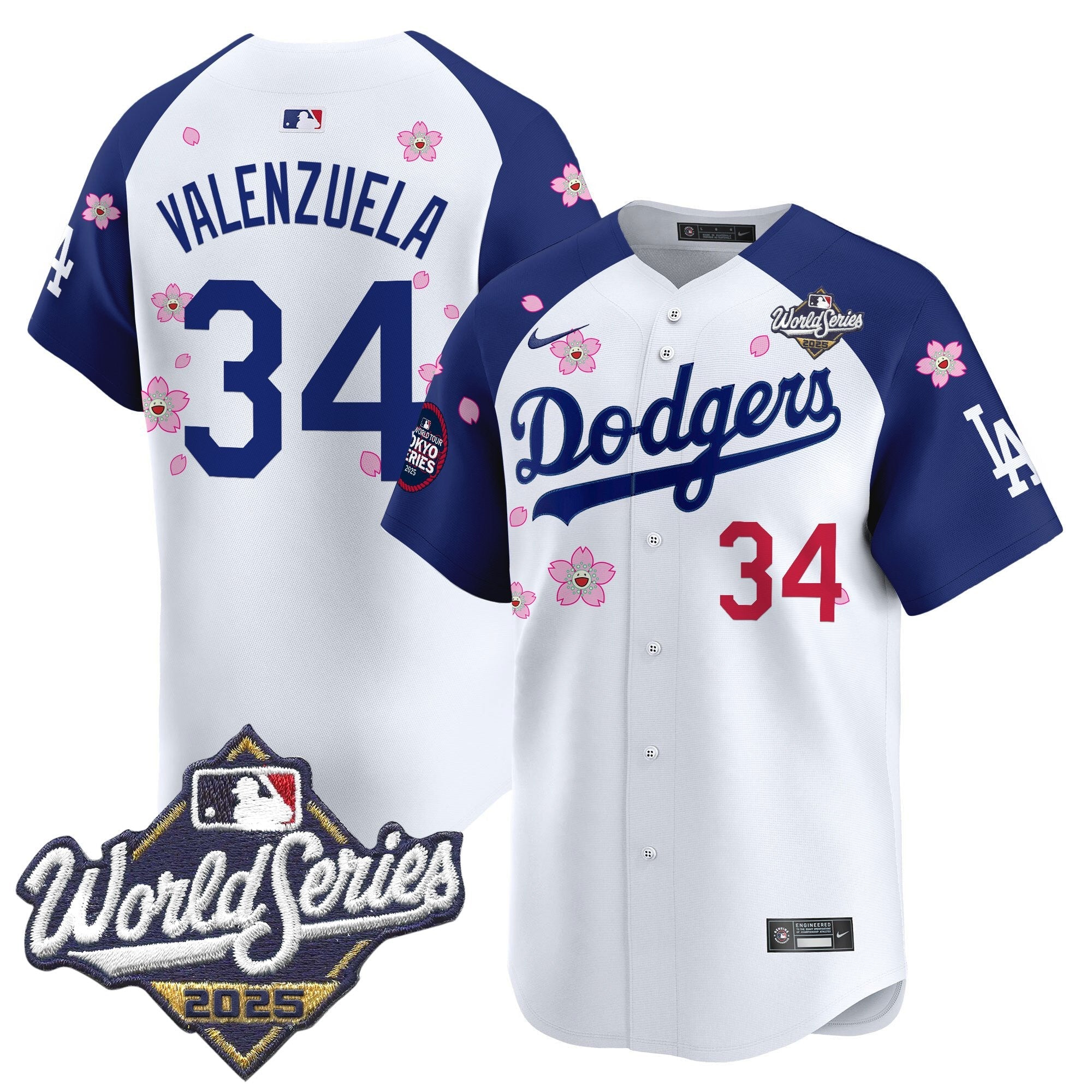 Men’s 2025 World Series x Tokyo Series Vapor Premier Limited Jersey V2 – Stitched