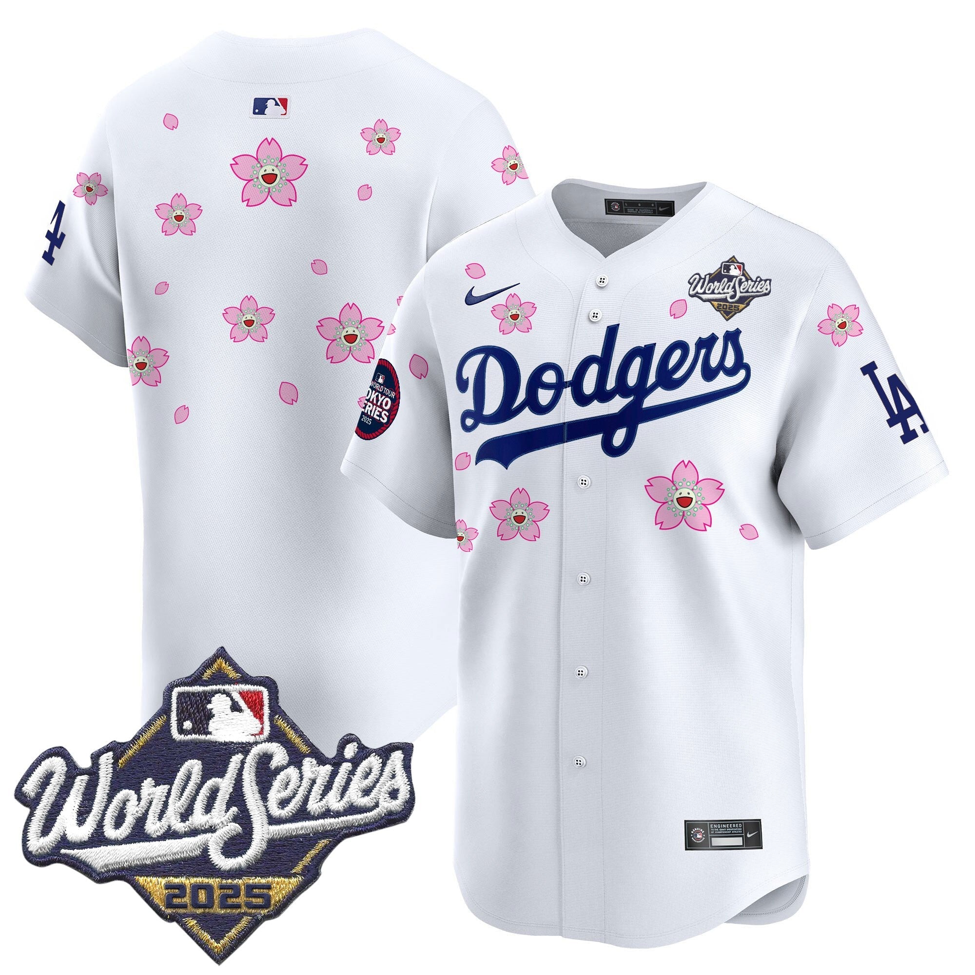 Men’s 2025 World Series x Tokyo Series Vapor Premier Limited Jersey V2 – Stitched