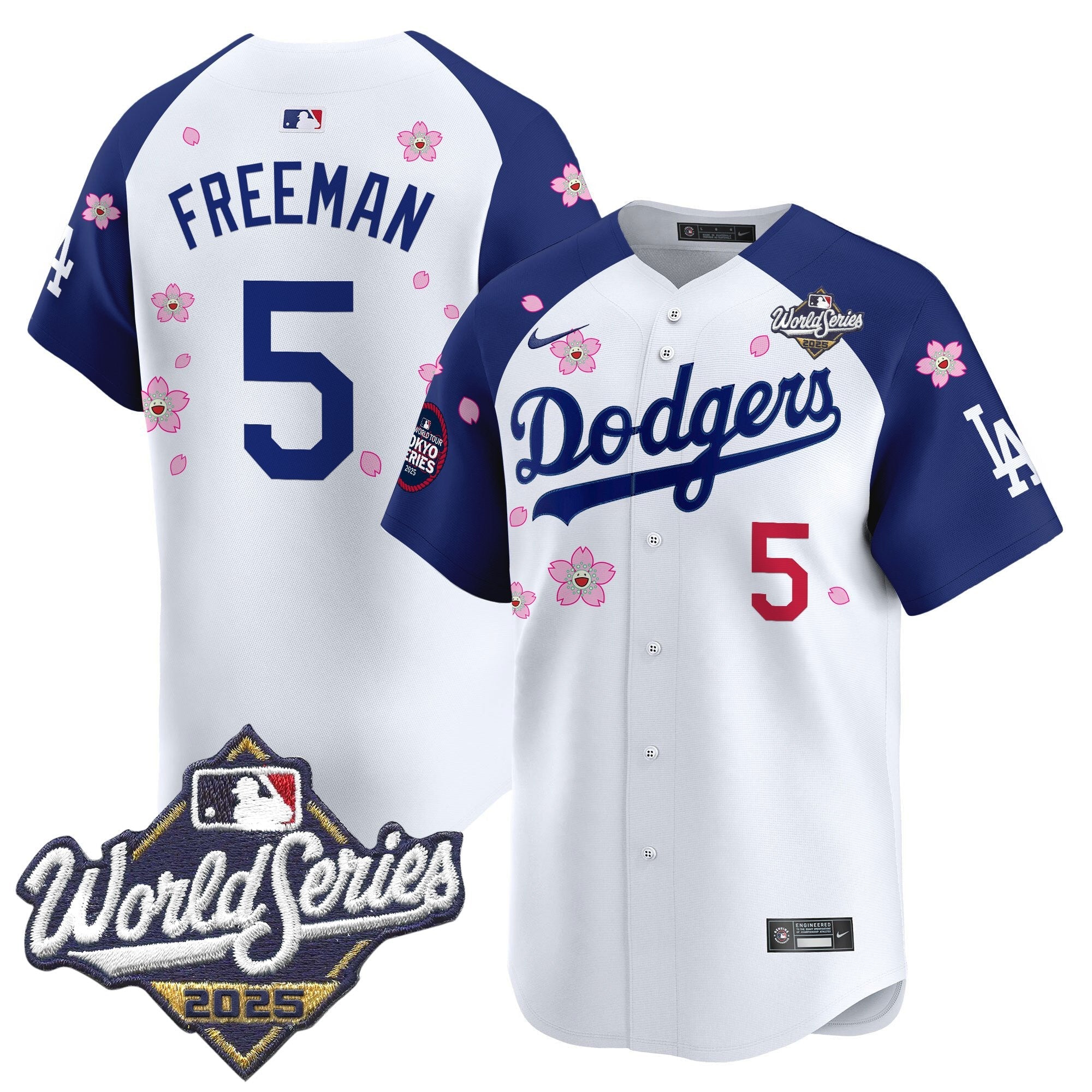 Men’s 2025 World Series x Tokyo Series Vapor Premier Limited Jersey V2 – Stitched