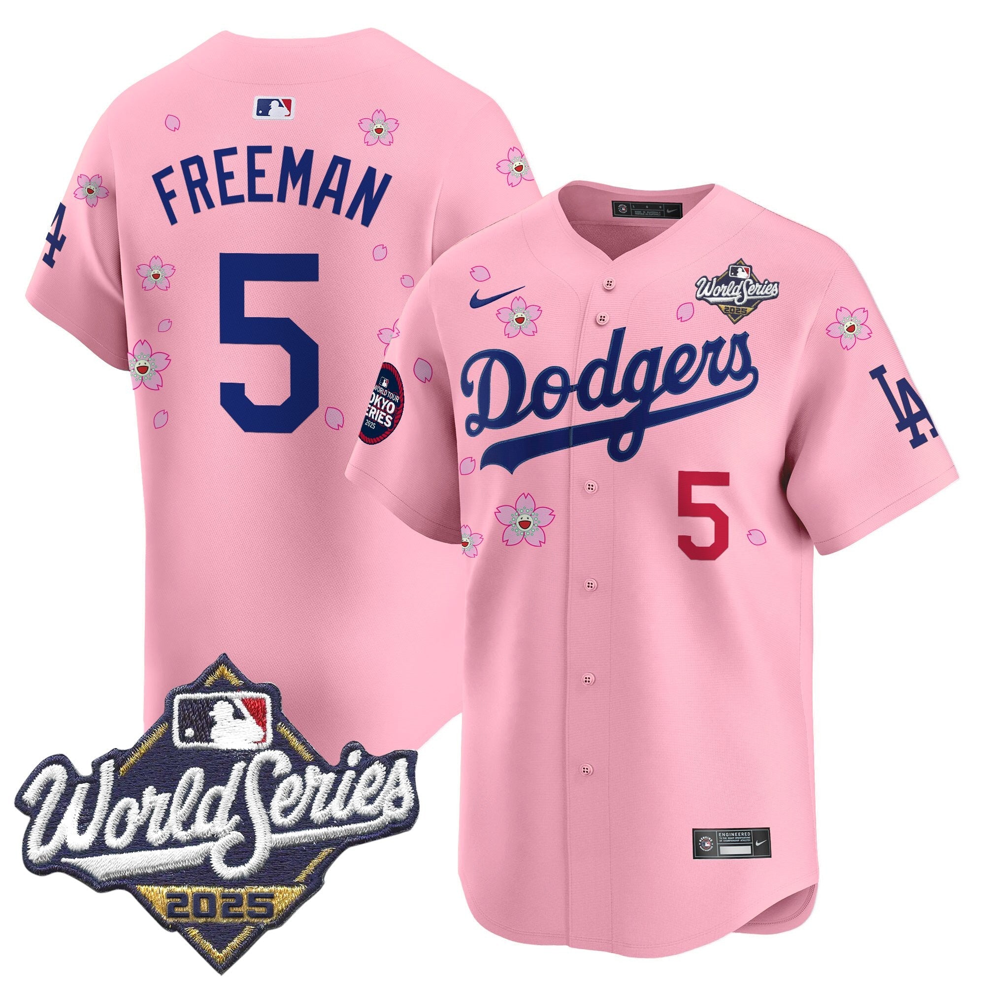 Men’s 2025 World Series x Tokyo Series Vapor Premier Limited Jersey V2 – Stitched