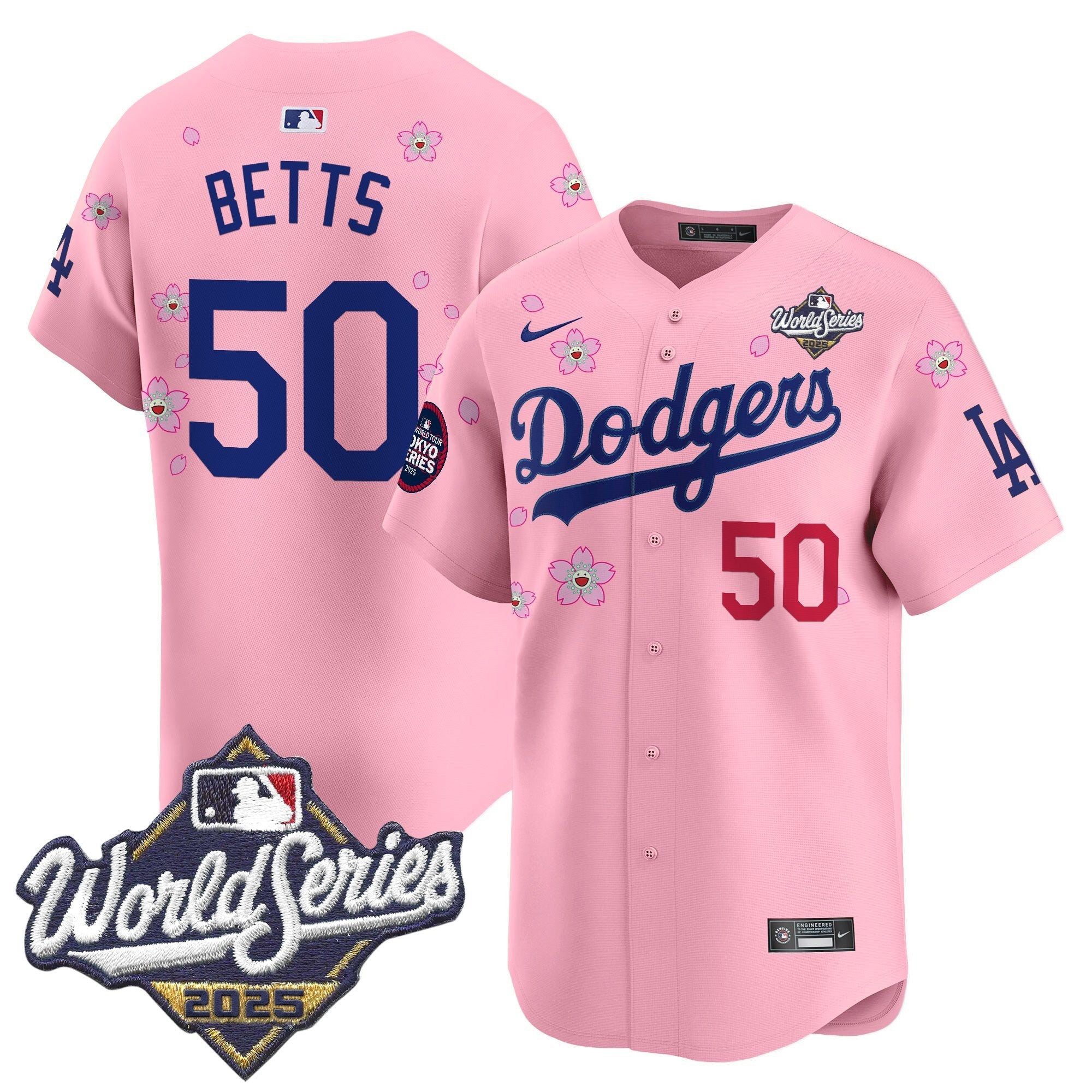 Men’s 2025 World Series x Tokyo Series Vapor Premier Limited Jersey V2 – Stitched