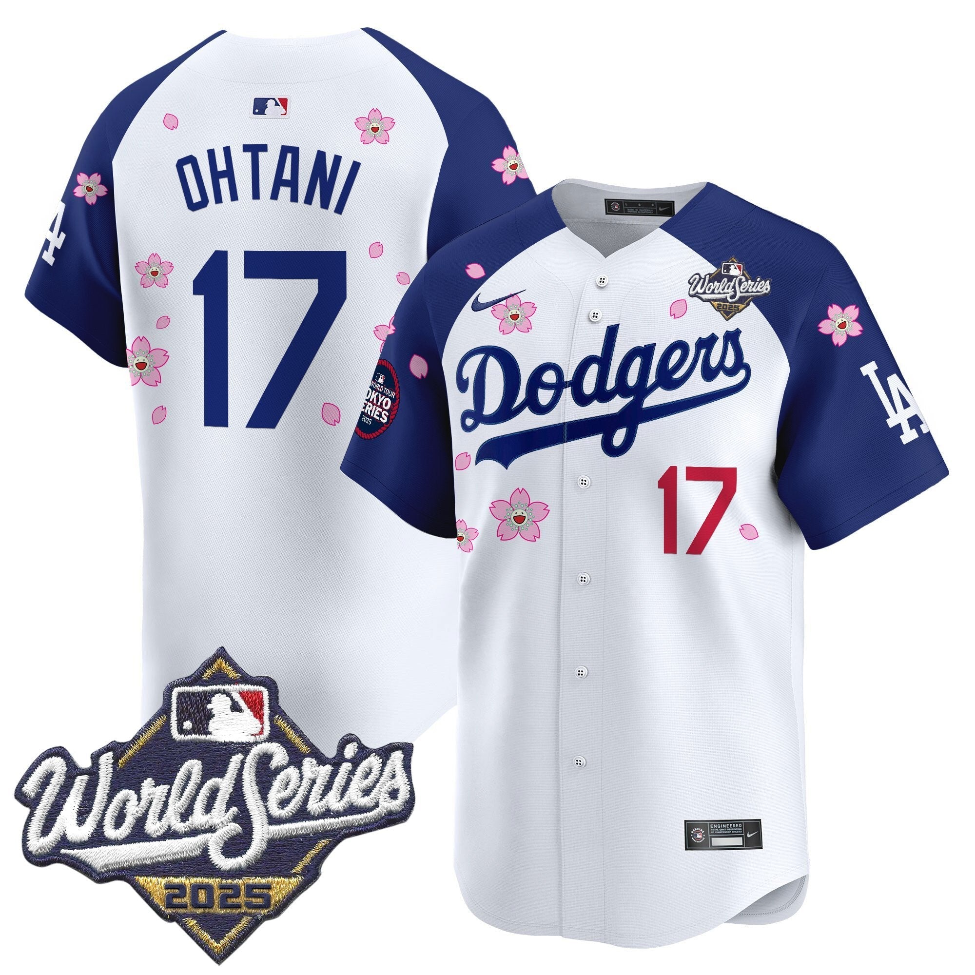 Men’s 2025 World Series x Tokyo Series Vapor Premier Limited Jersey V2 – Stitched