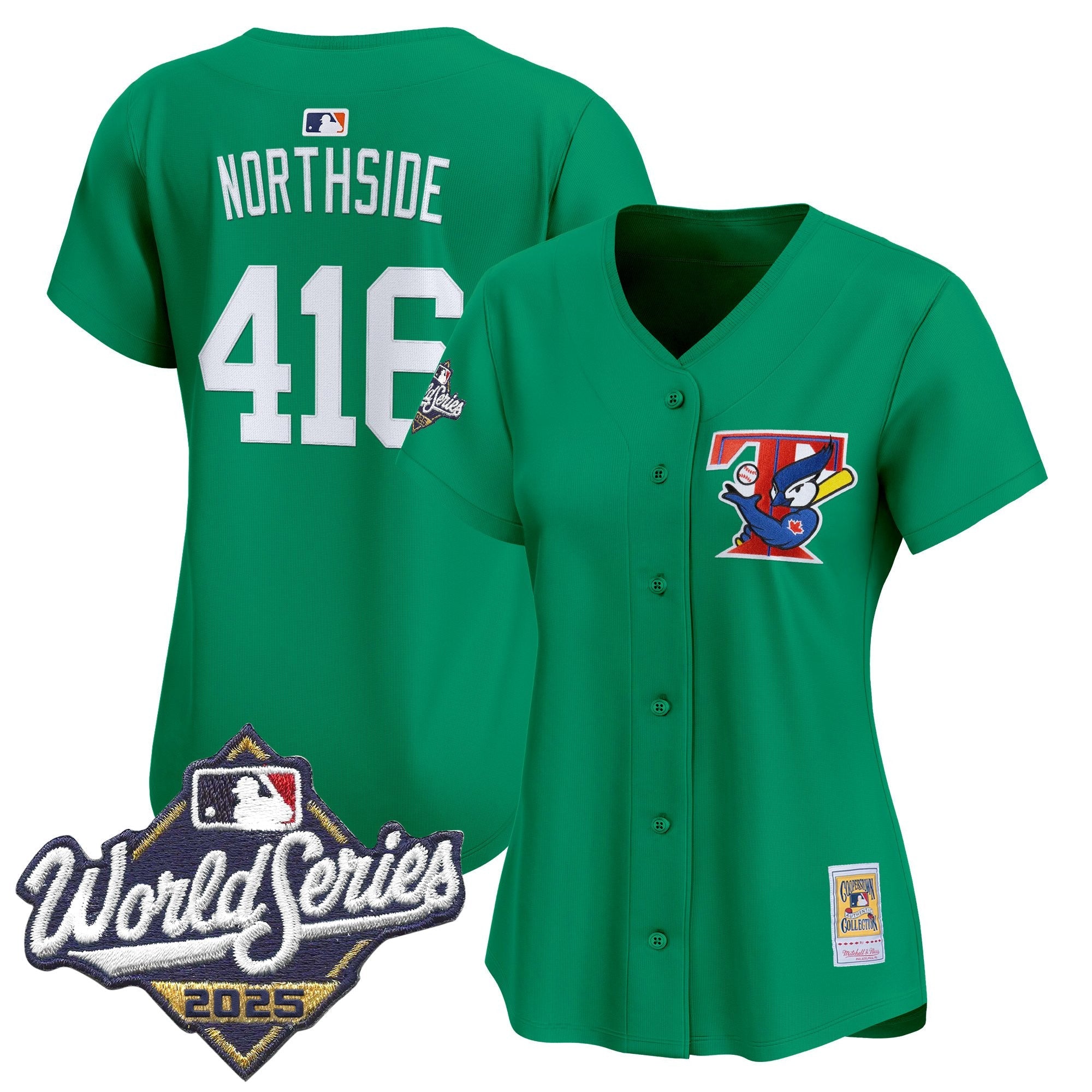 Women’s Toronto Throwback Vapor Premier Limited Jersey – 2025 World Series Patch