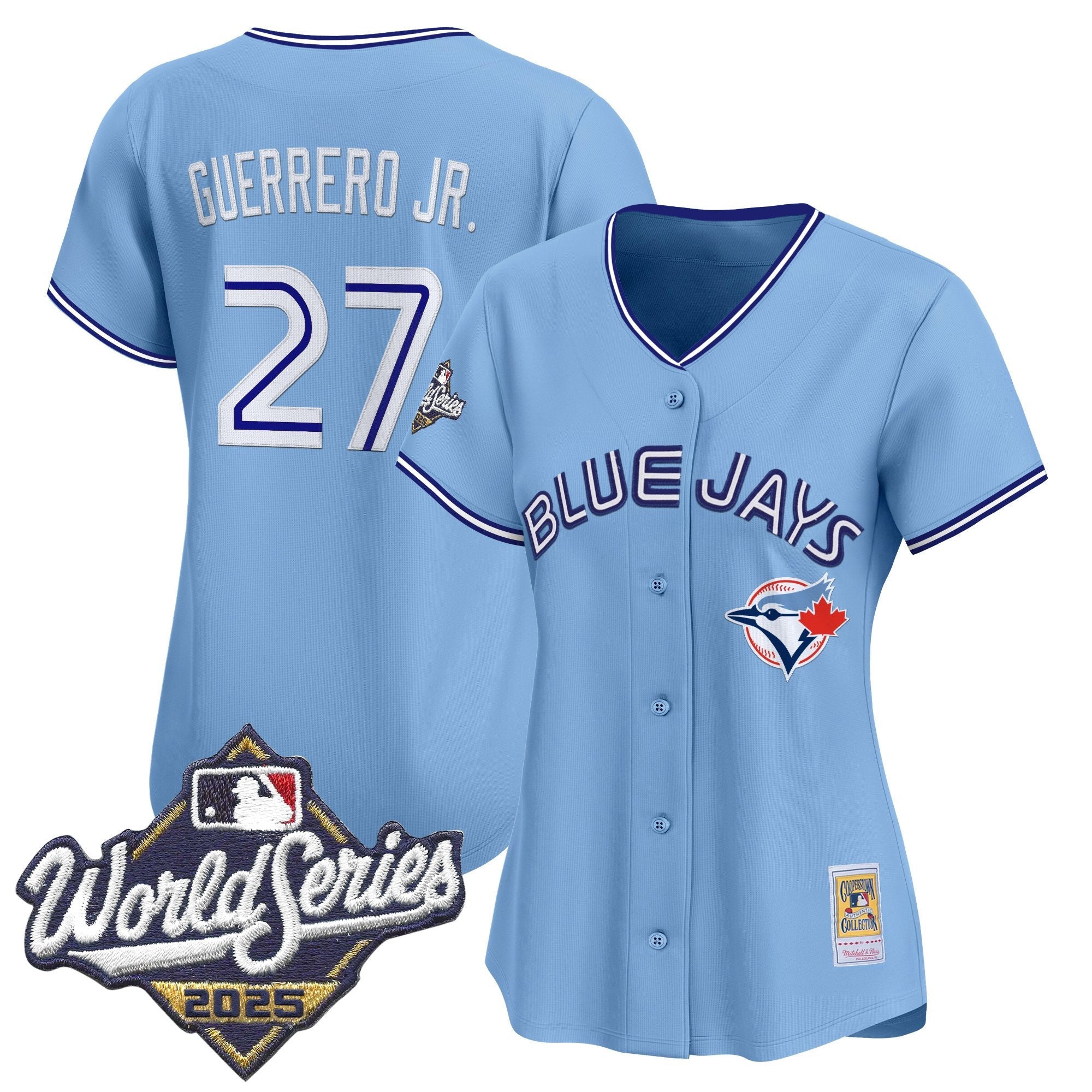 Women’s Toronto Throwback Vapor Premier Limited Jersey – 2025 World Series Patch