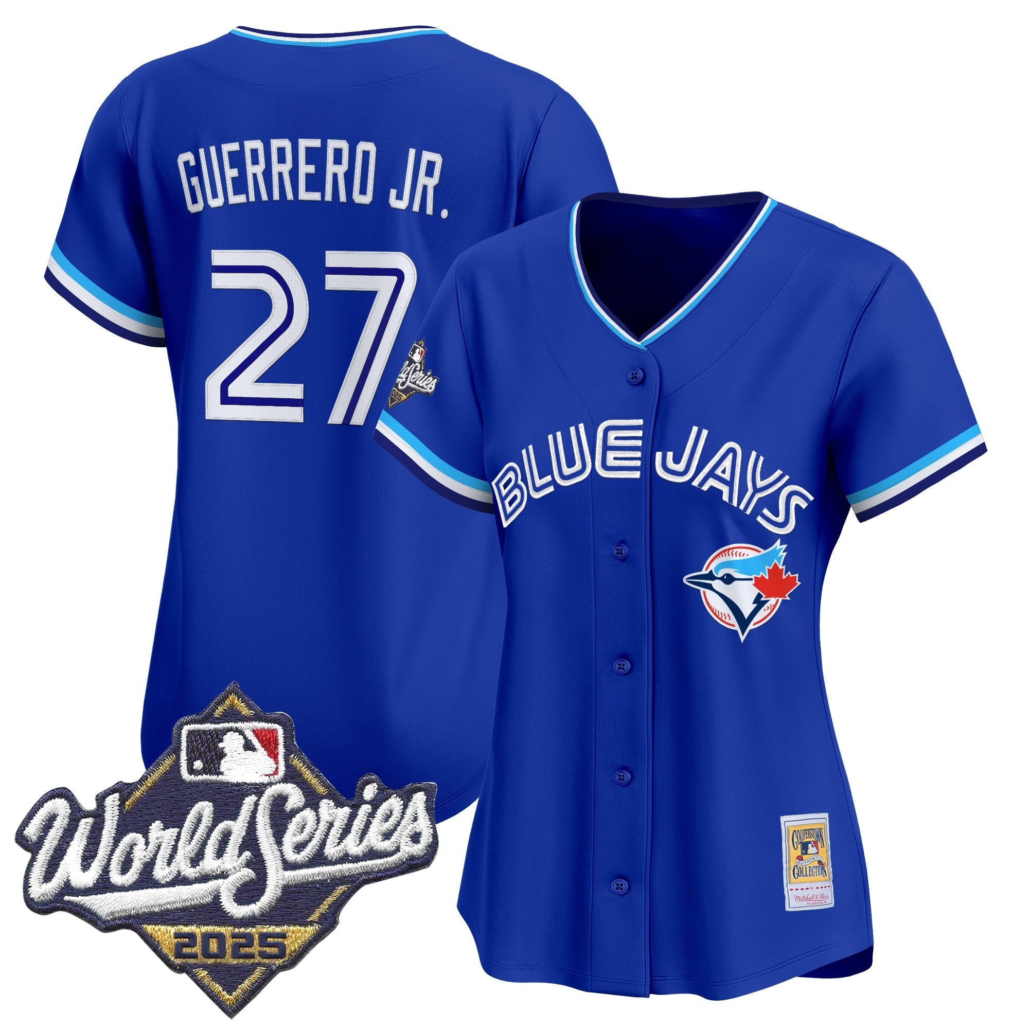 Women’s Toronto Throwback Vapor Premier Limited Jersey – 2025 World Series Patch