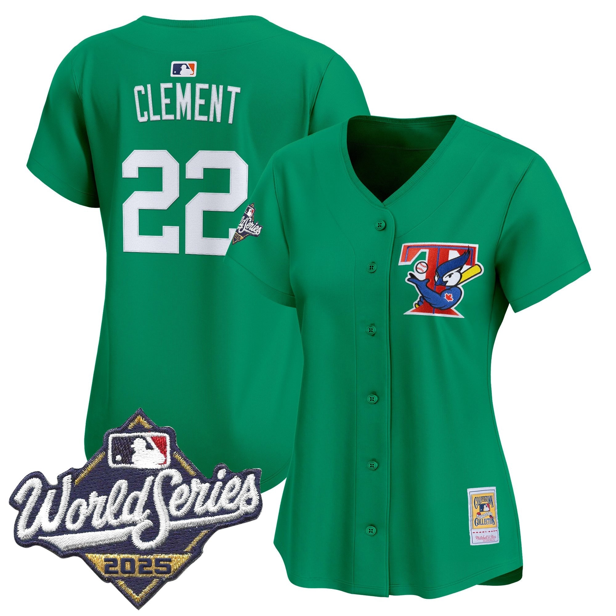 Women’s Toronto Throwback Vapor Premier Limited Jersey – 2025 World Series Patch