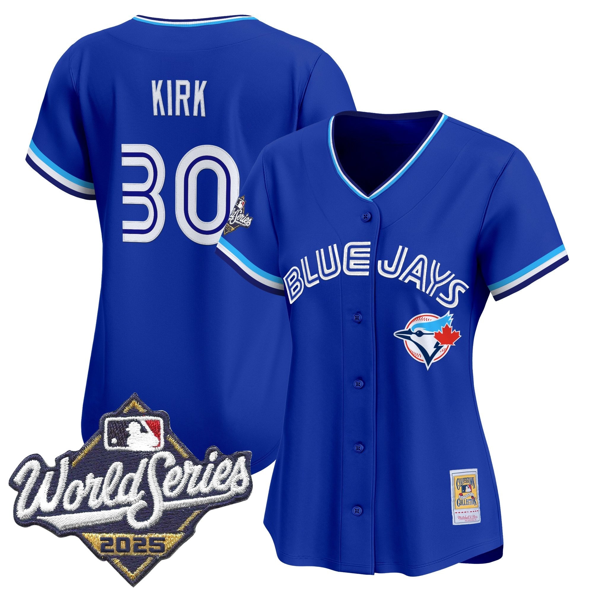 Women’s Toronto Throwback Vapor Premier Limited Jersey – 2025 World Series Patch