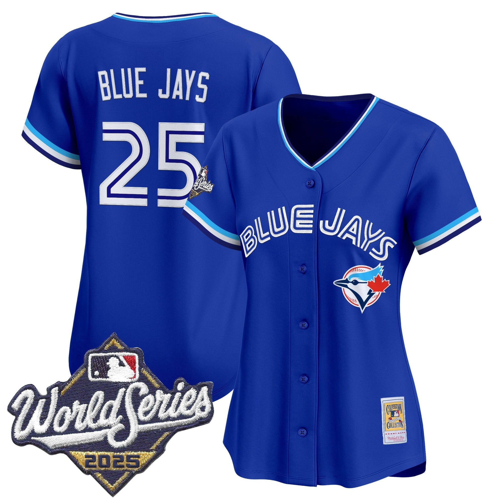 Women’s Toronto Throwback Vapor Premier Limited Jersey – 2025 World Series Patch